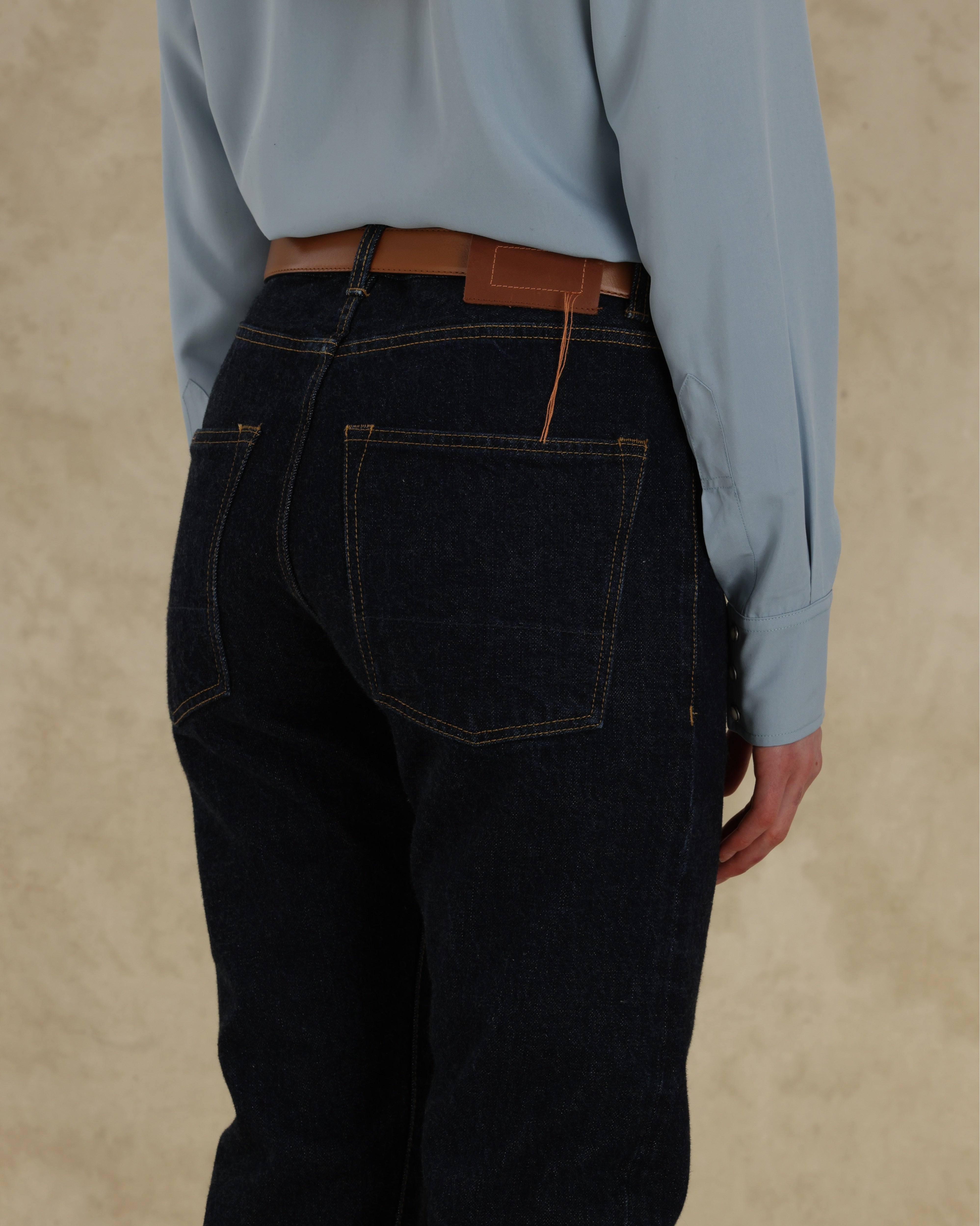 965 John Japan Denim Cimosato 5 Tasche Regular Fit Indigo Rinse