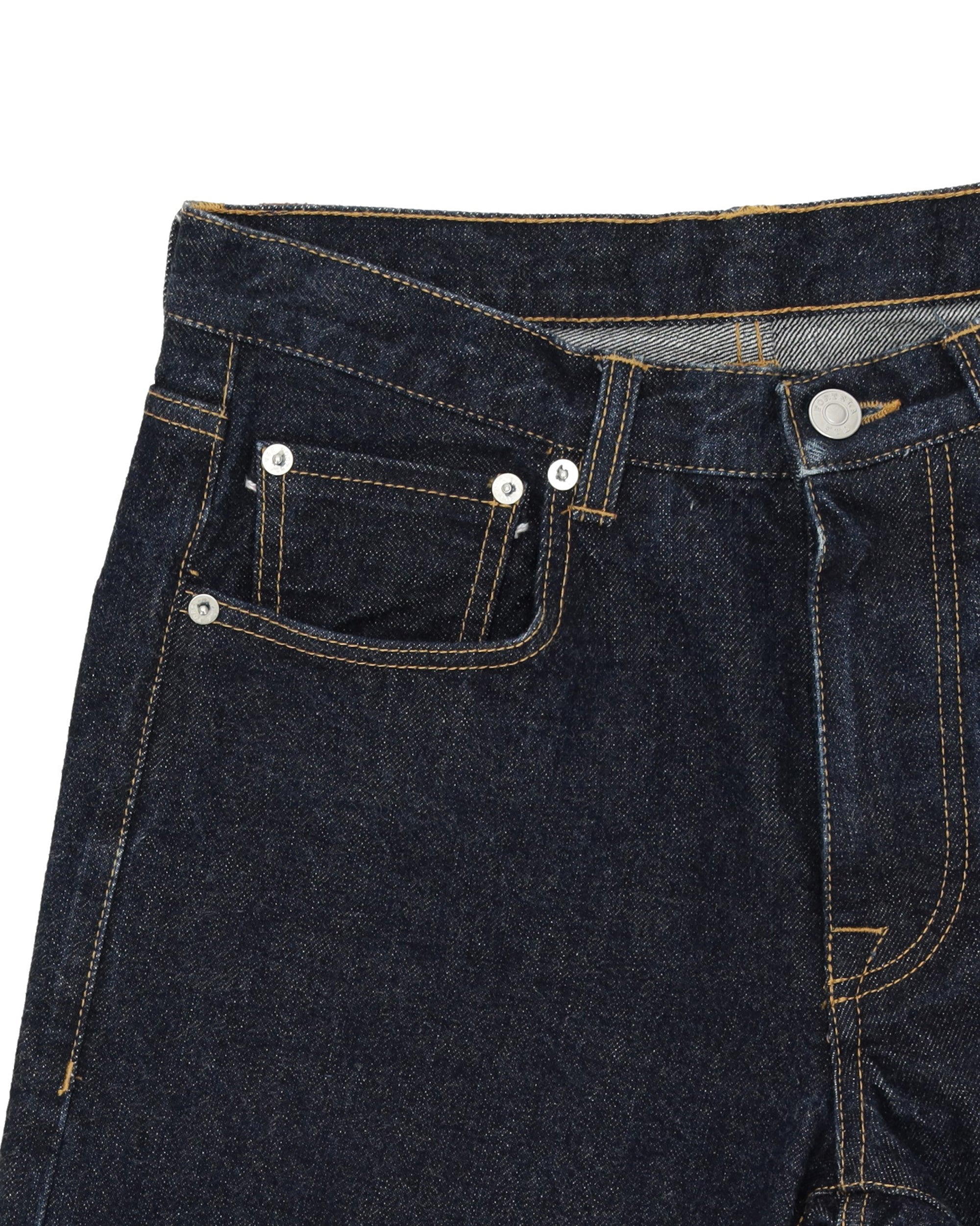 965 John Japan Denim Cimosato 5 Tasche Regular Fit Indigo Rinse