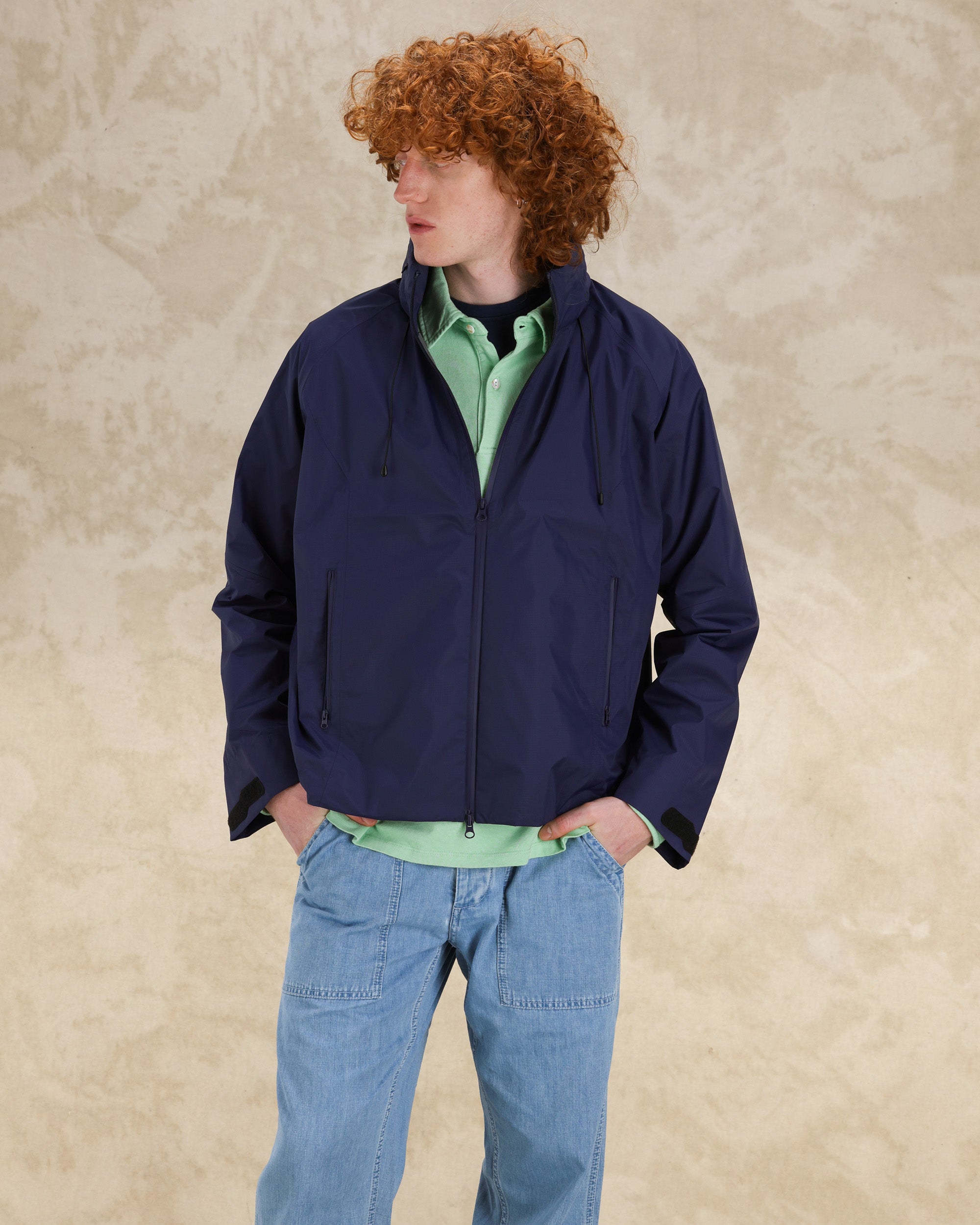 Walking Giacca In Nylon Impermeabile