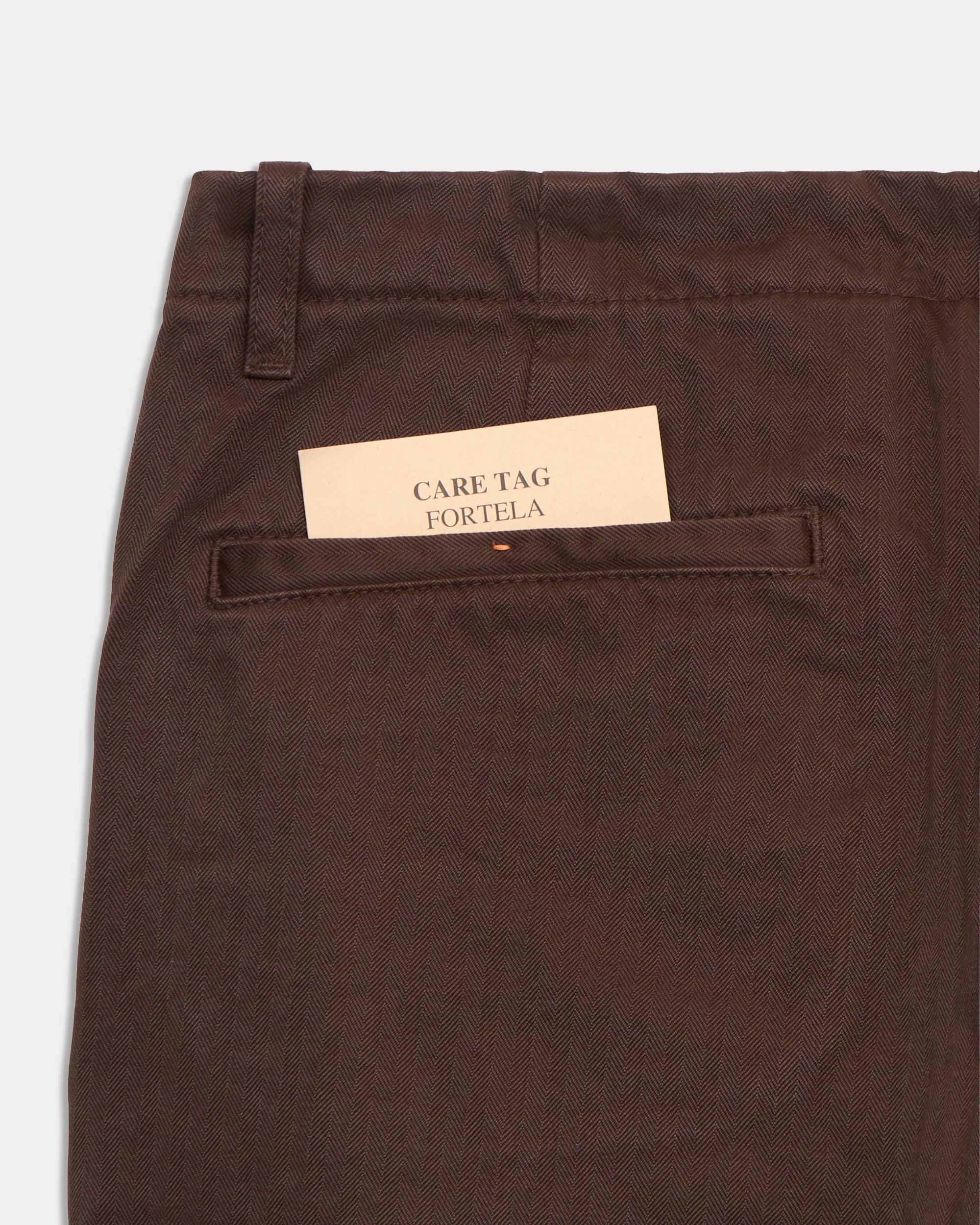Wallace Pantaloni In Herringbone