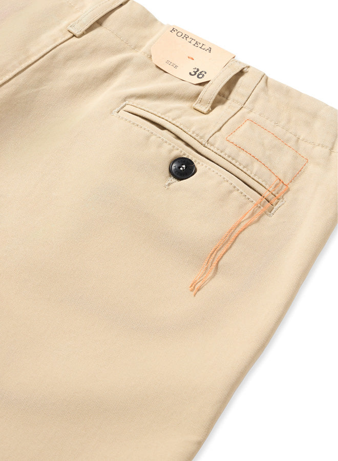 Wallace Pantaloni in Canvas di Cotone Pesante