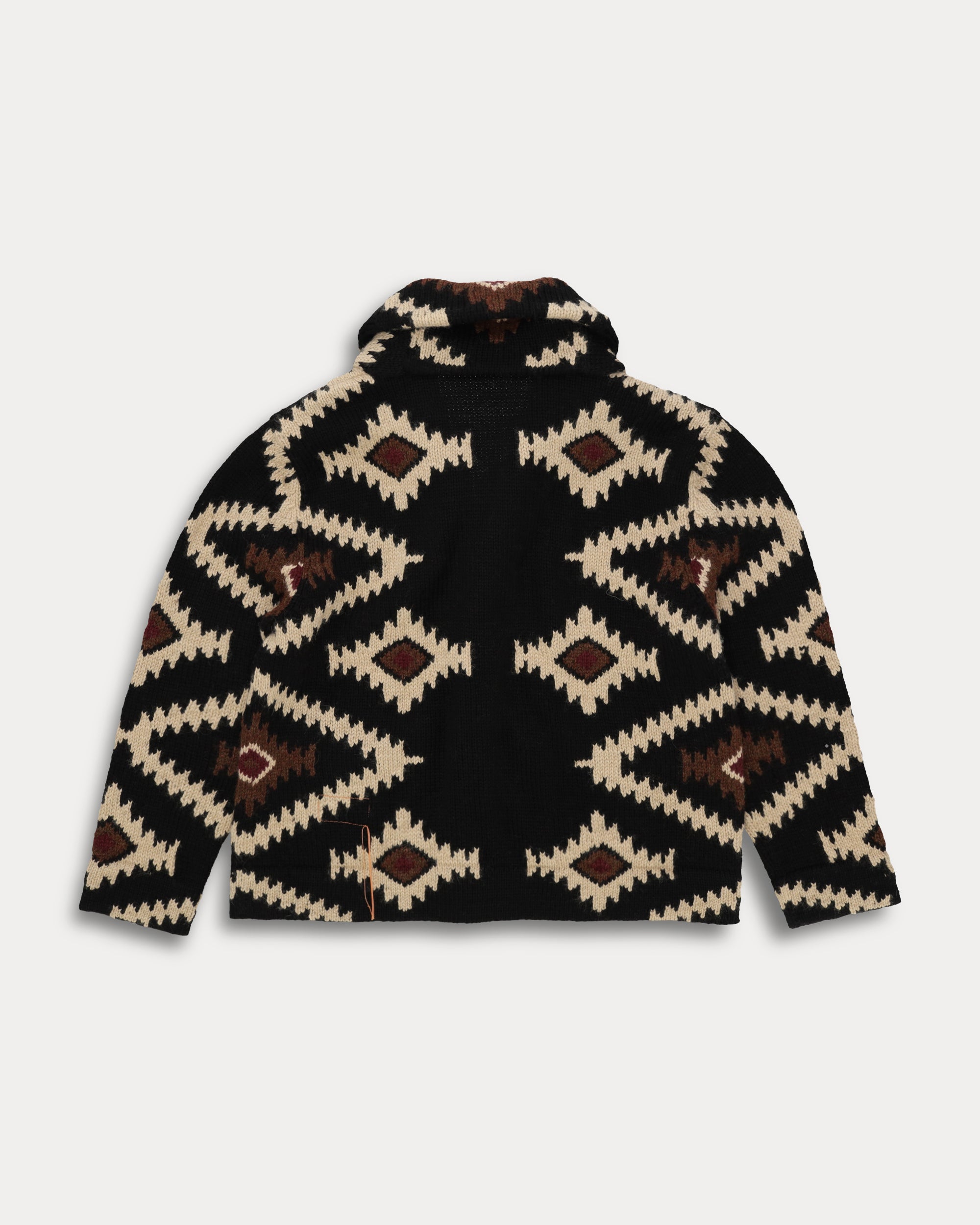Walter Cardigan in Lana con Motivo Navajo