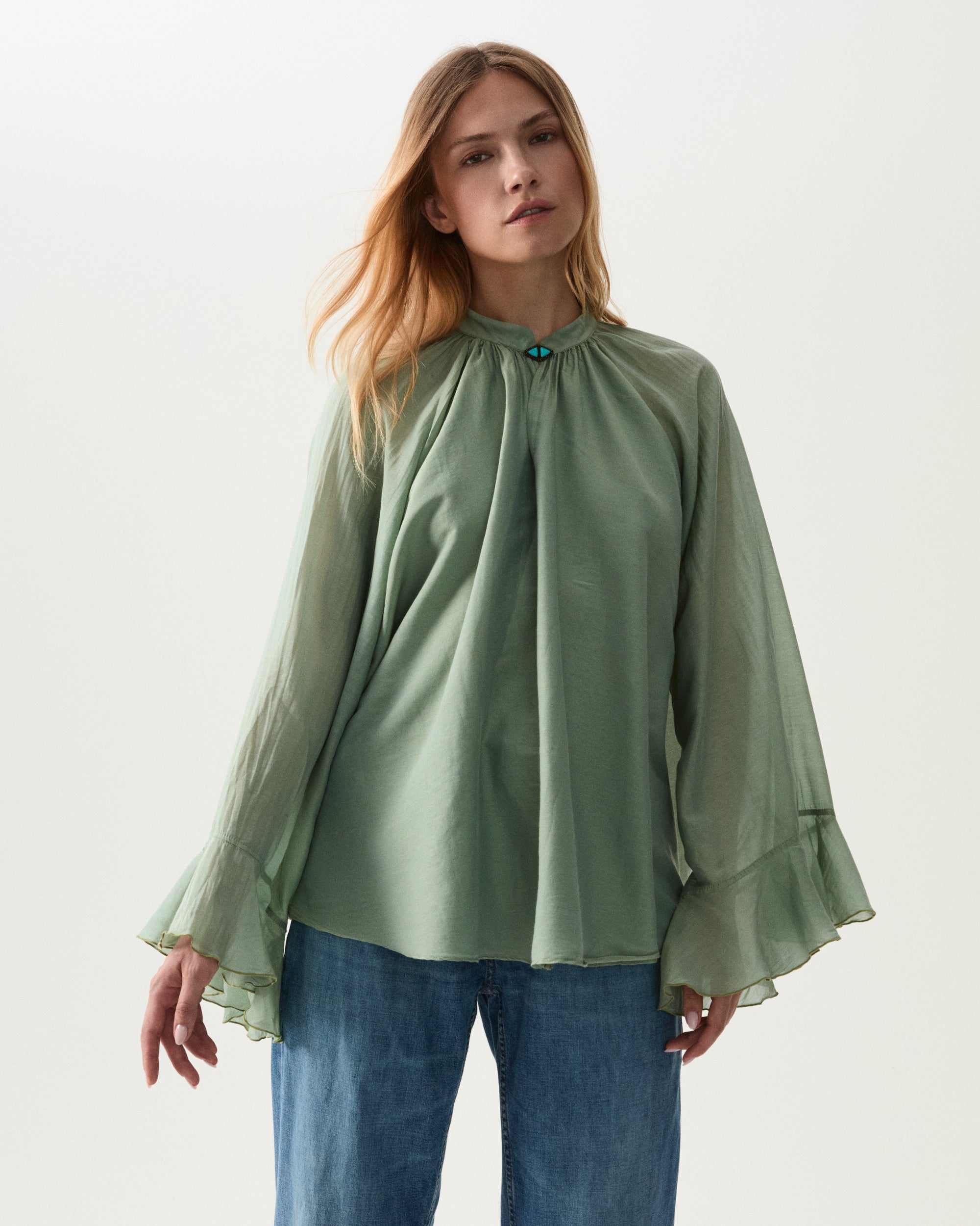 Ambre Silk Shirt