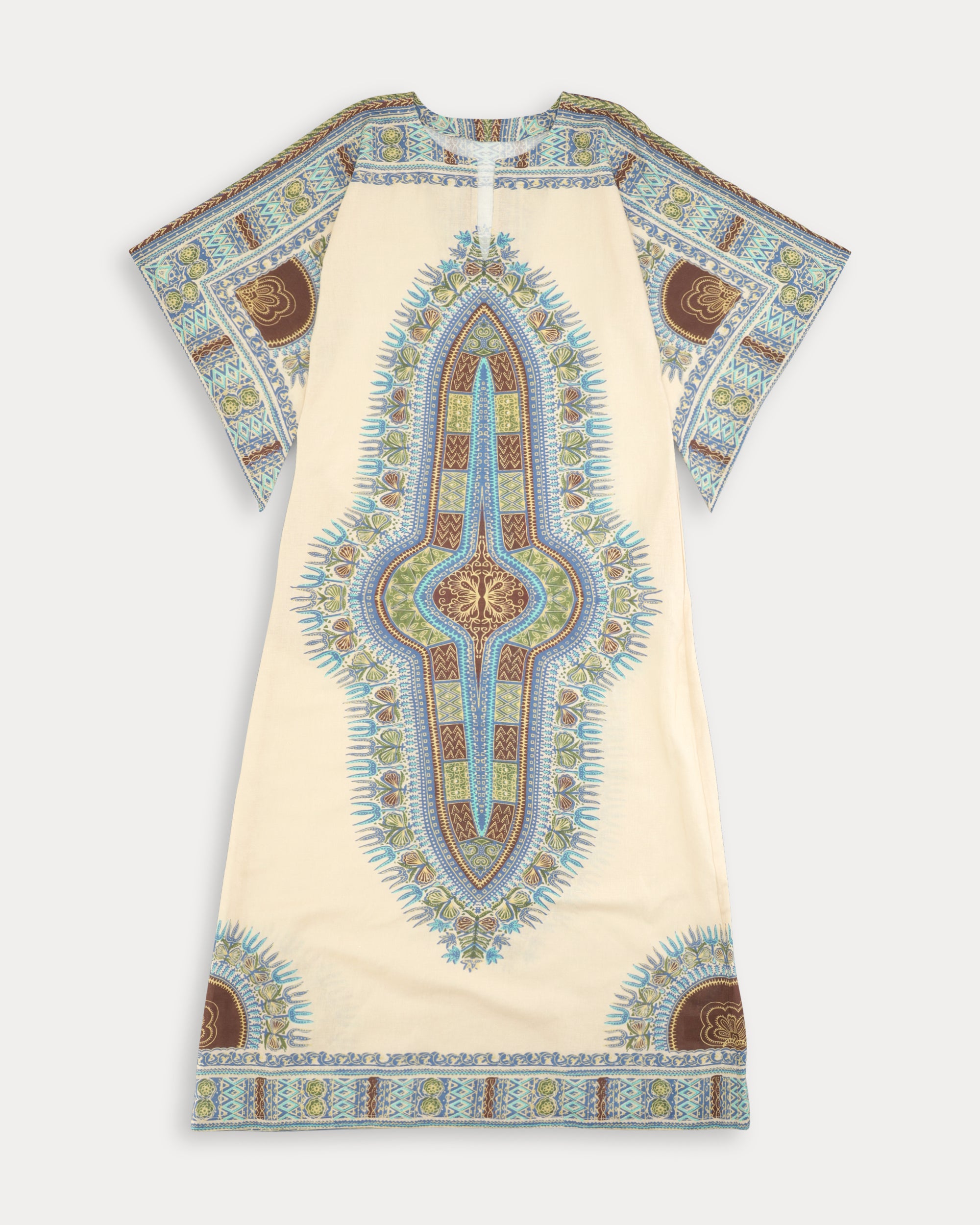Amira Printed Cotton Dress
