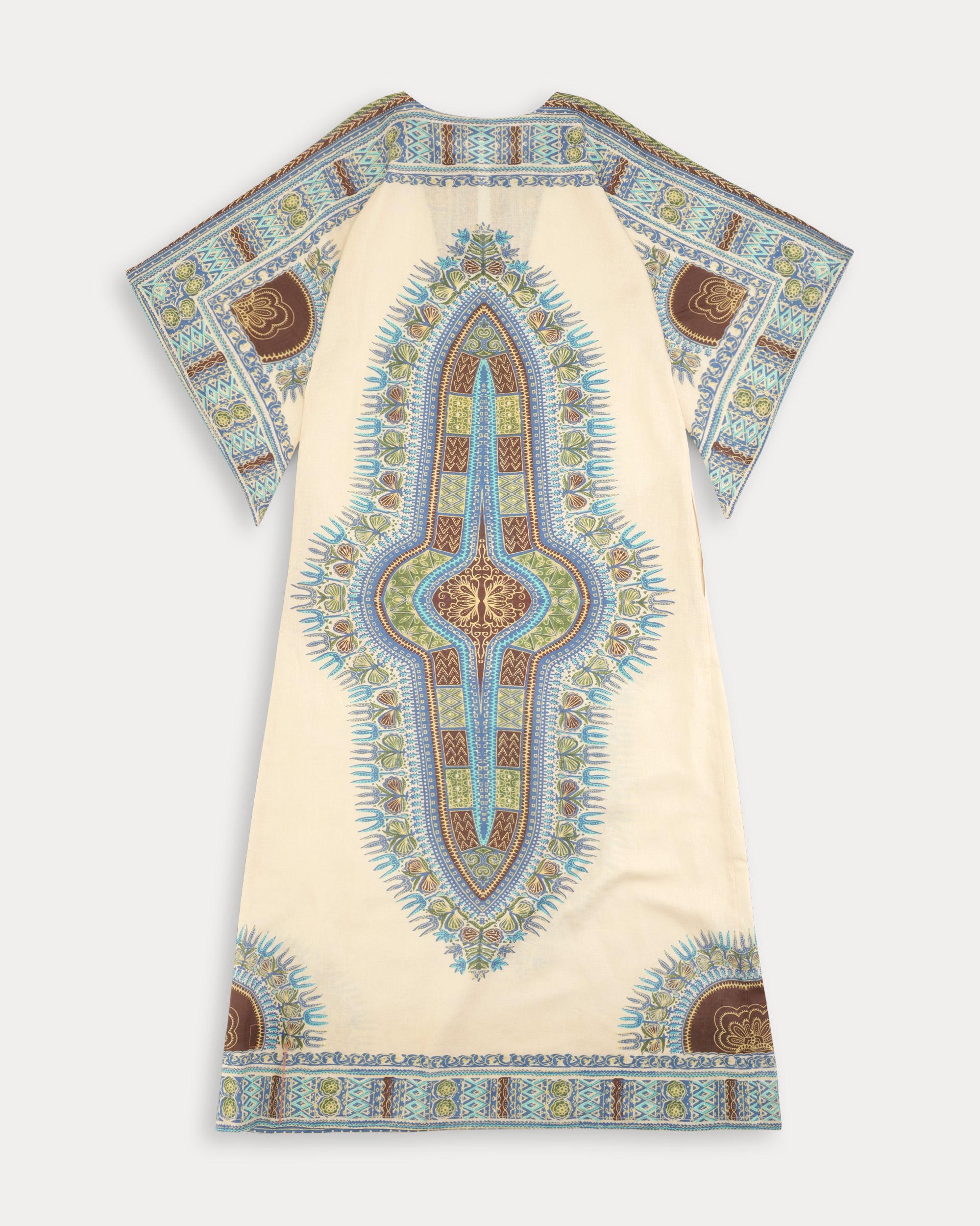 Amira Printed Cotton Dress