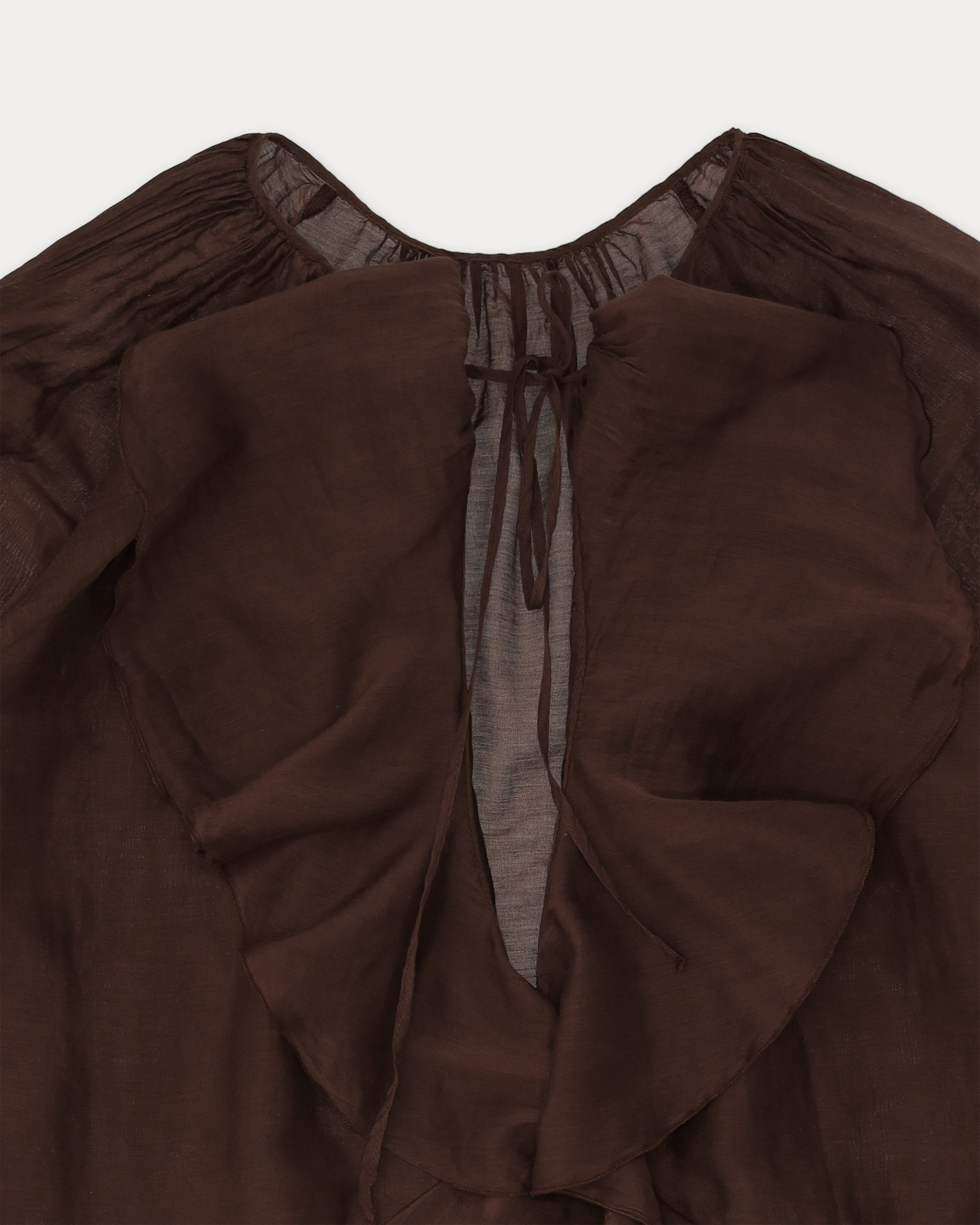 Ange Caftano In Cotone E Seta