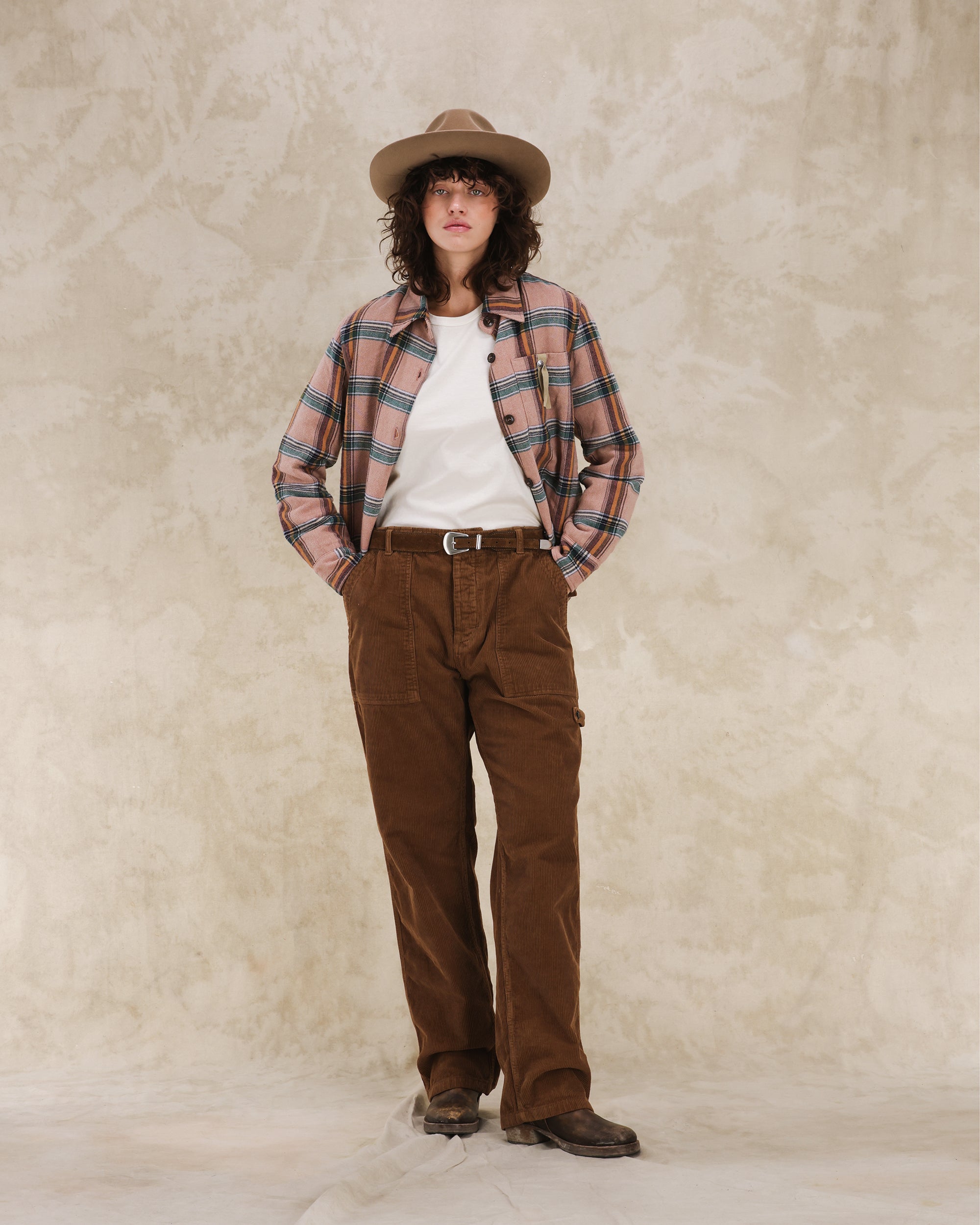 Aprilb Camicia In Cotone A Quadri