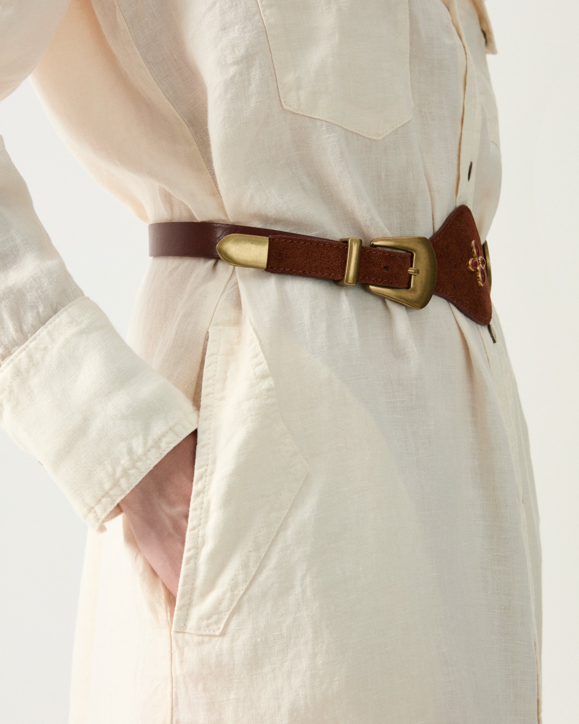Arley Linen Shirt Dress