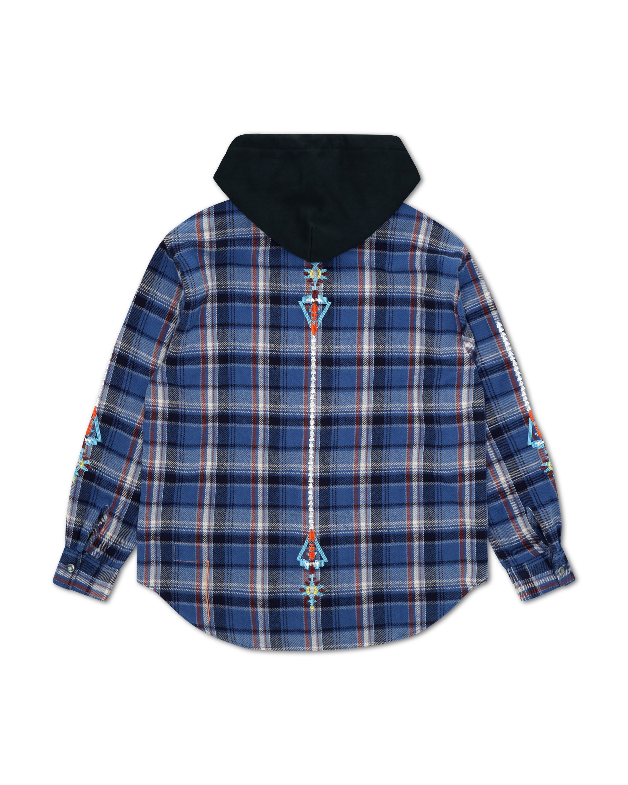 Ashley Camicia Ricamata Con Cappuccio