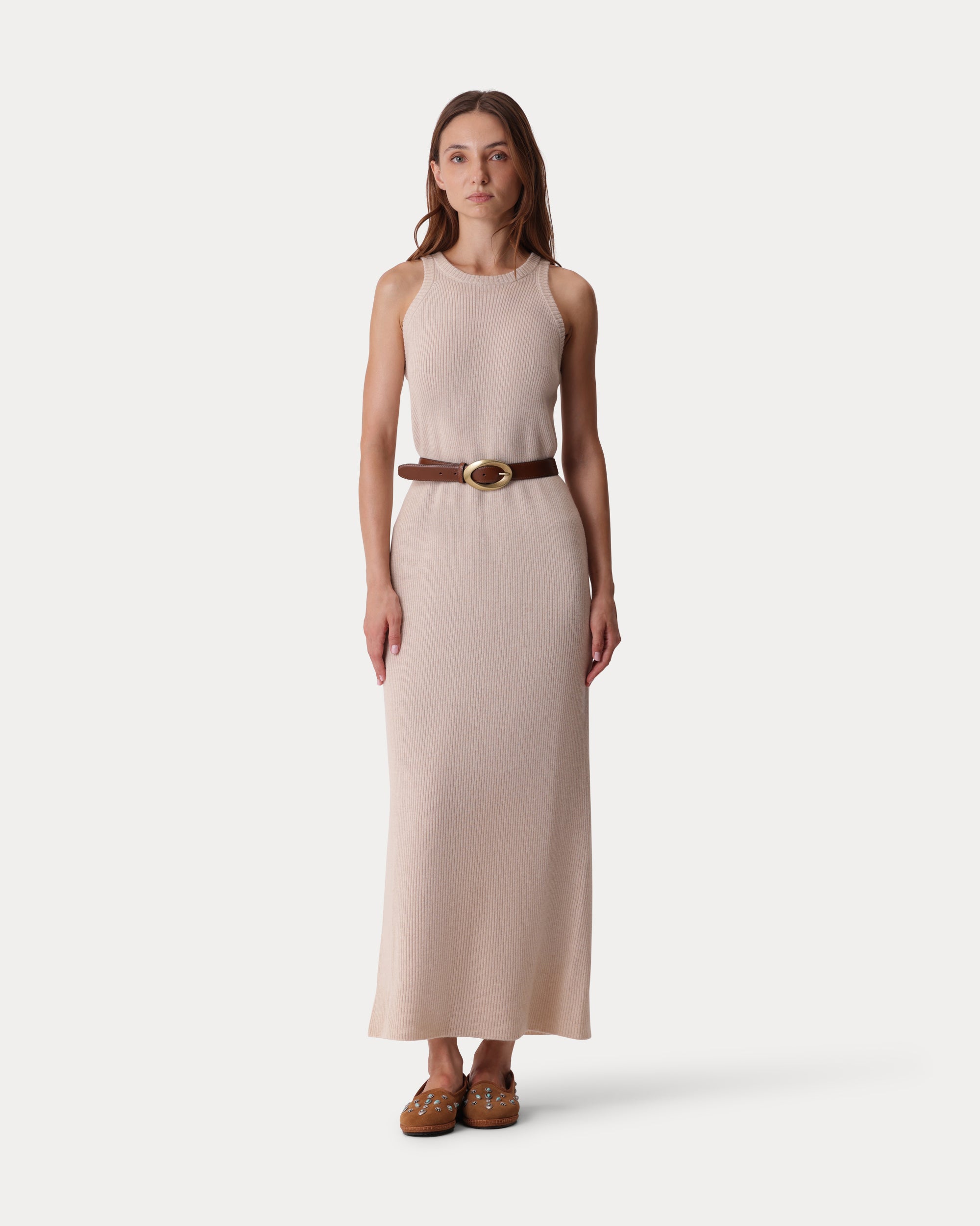 Aurelie Cashmere Tank Dress