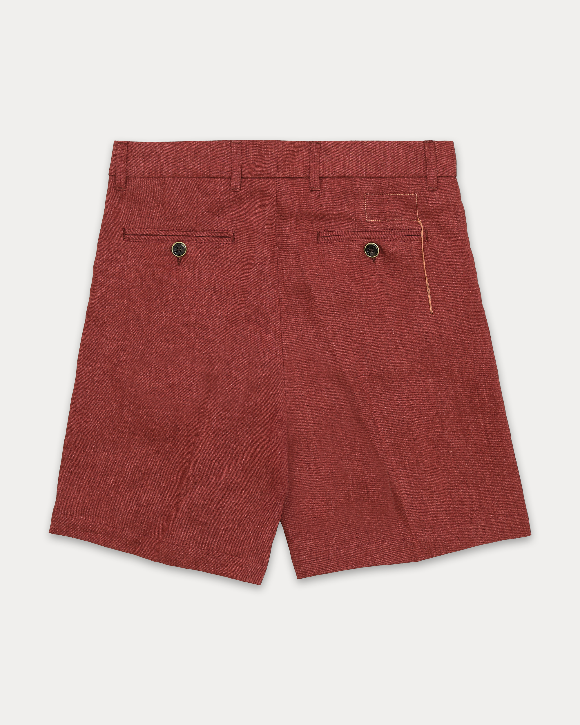 Beachshort Short con Pences In Lino