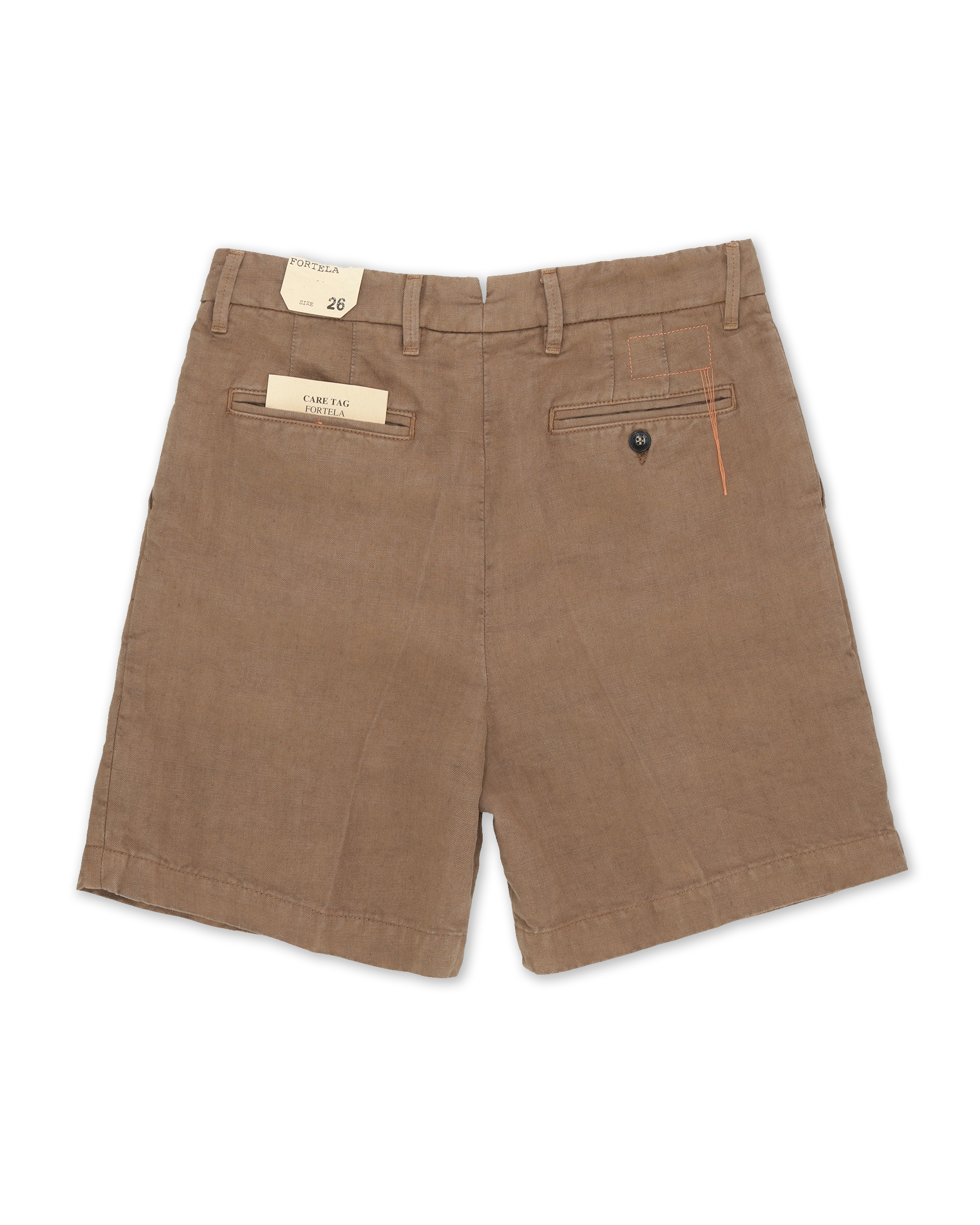 Beachshort Short con Pences In Lino