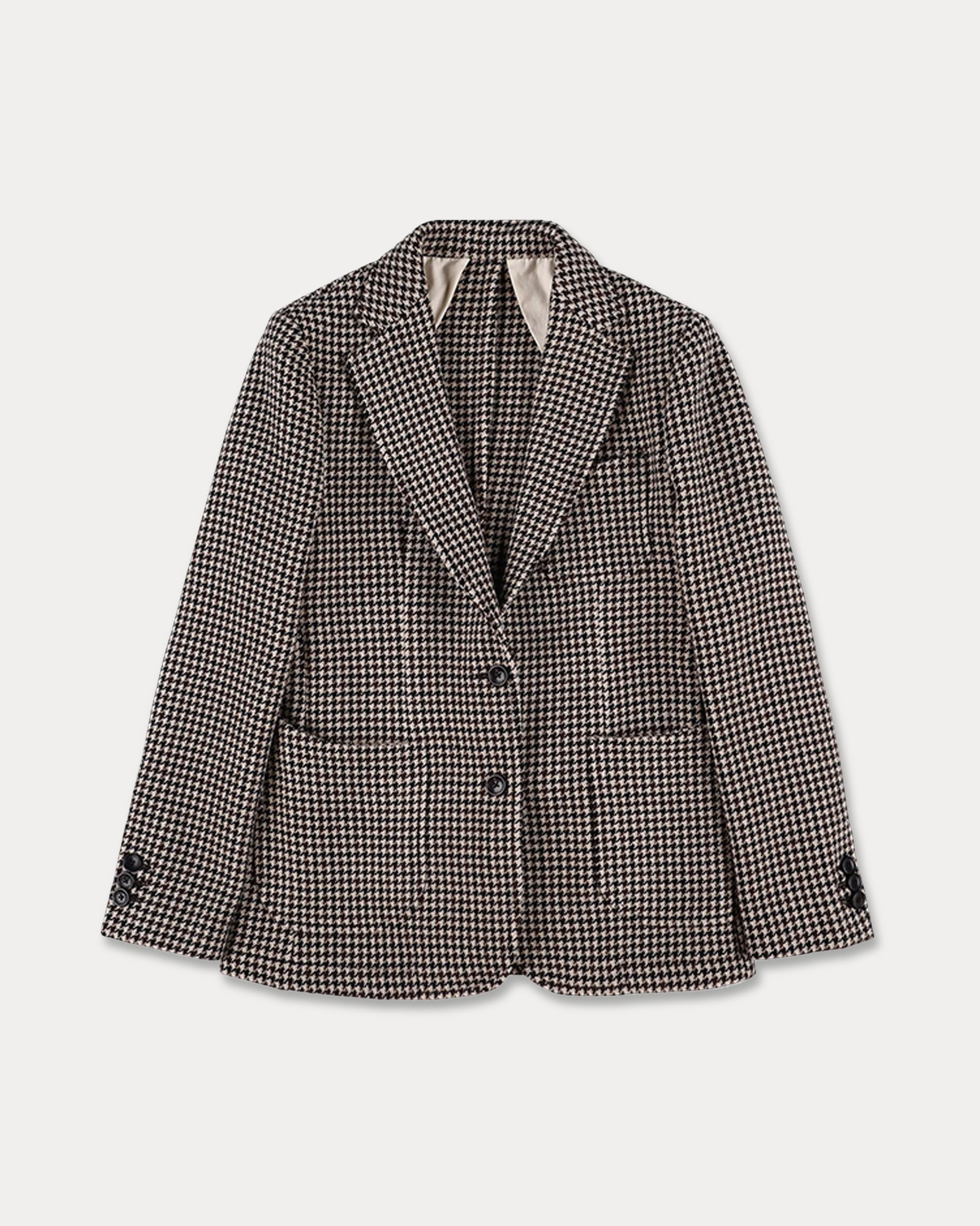 Benjamin Classic Houndstooth Flannel Jacket