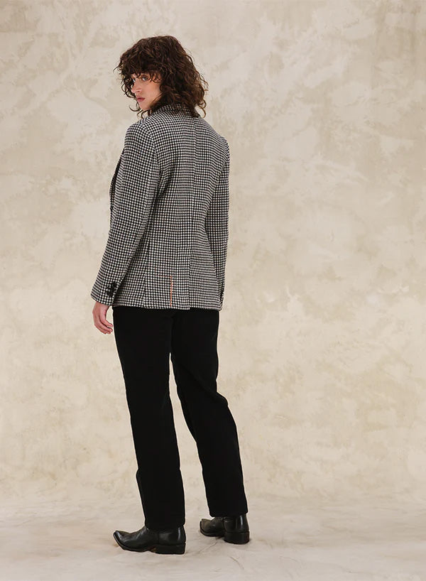 Benjamin Classic Houndstooth Flannel Jacket