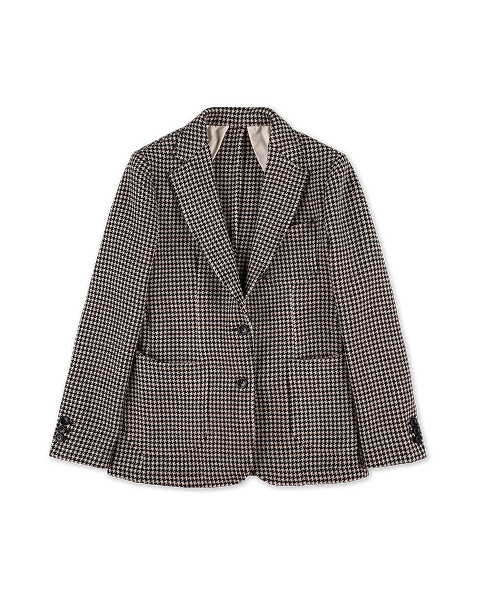 Benjamin Giacca Classica Inflanella Pied De Poule