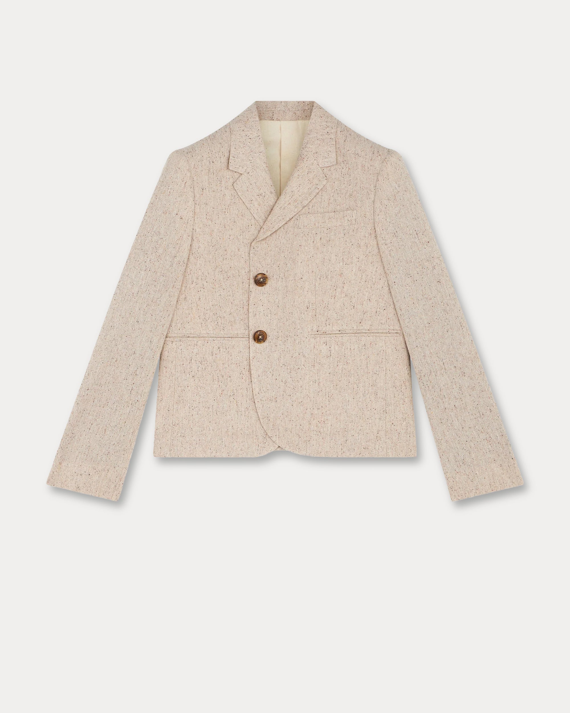 Brooke Single-Breasted Classic Wool Jacket