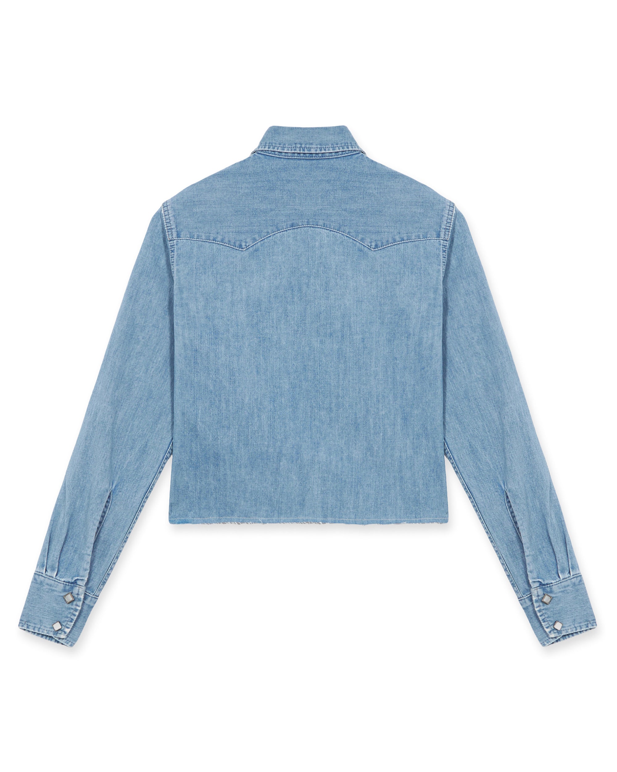 Caracas Camicia in Denim Bleach Wash