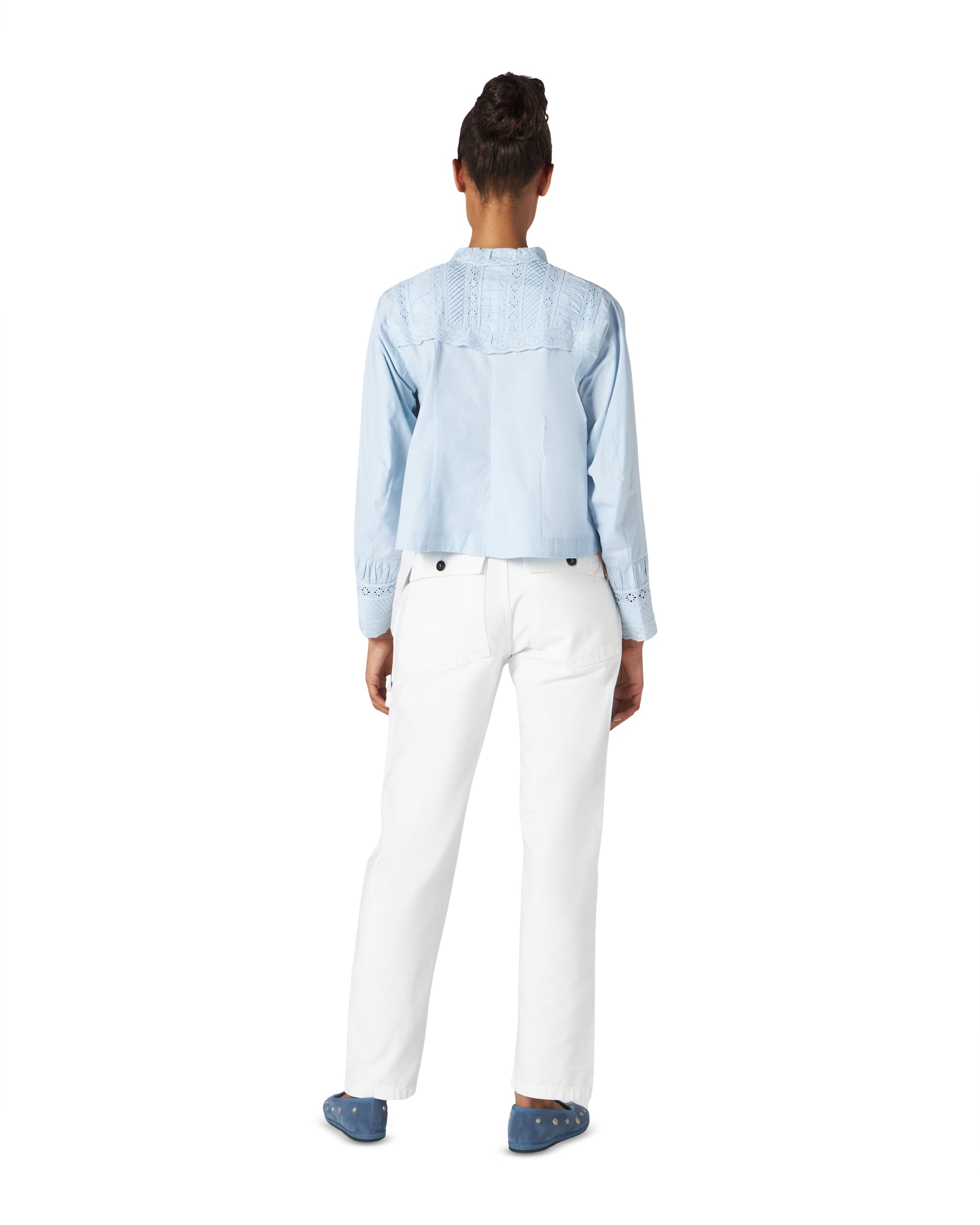 Christy Lace Cotton Shirt