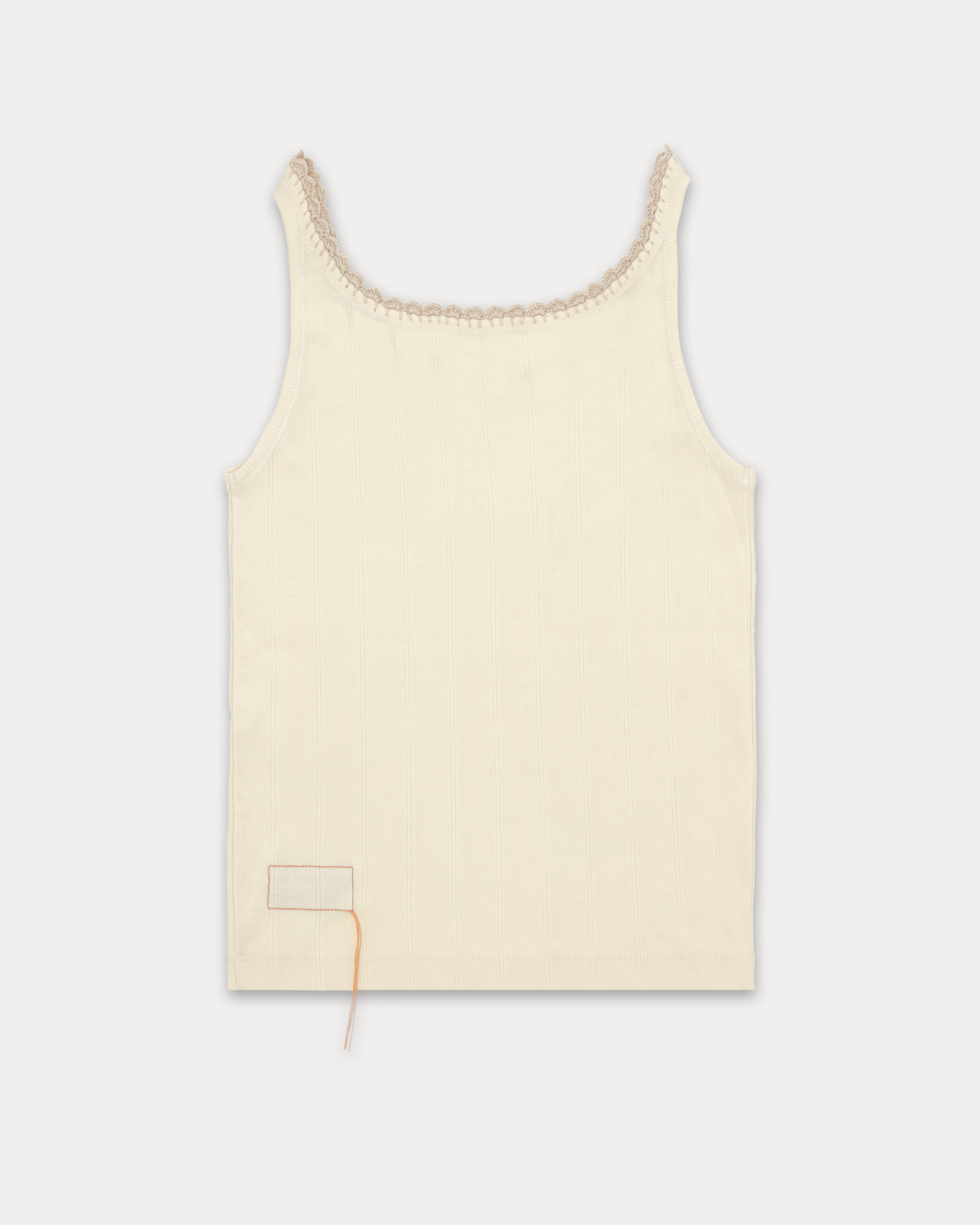 Claire Ribbed Cotton Tank Top