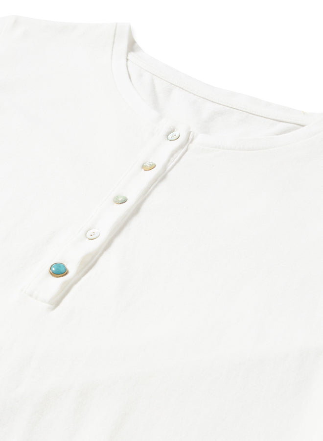 Coralie T-Shirt Serafino Manica Lunga