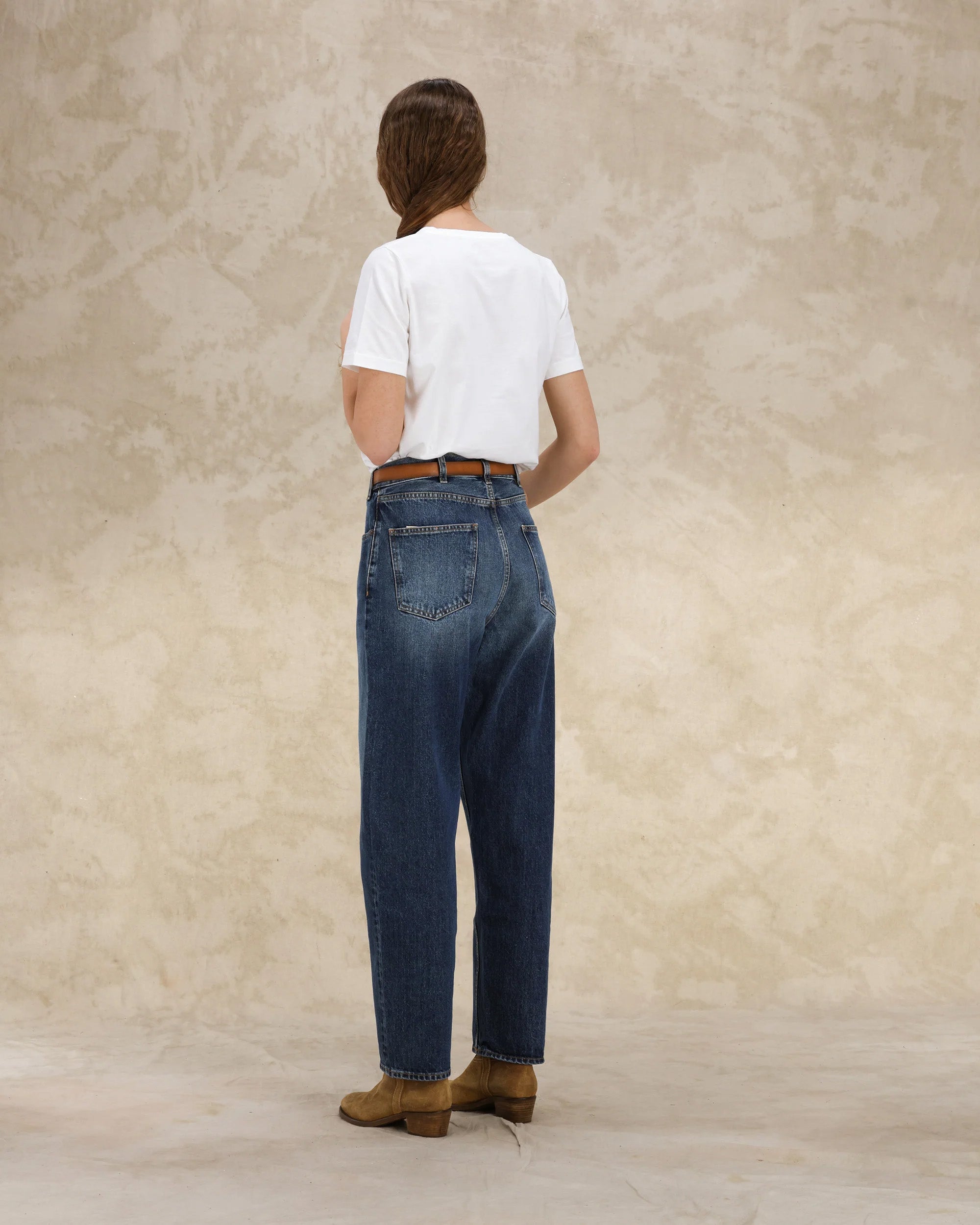 Coralies T-Shirt Serafino in Cotone