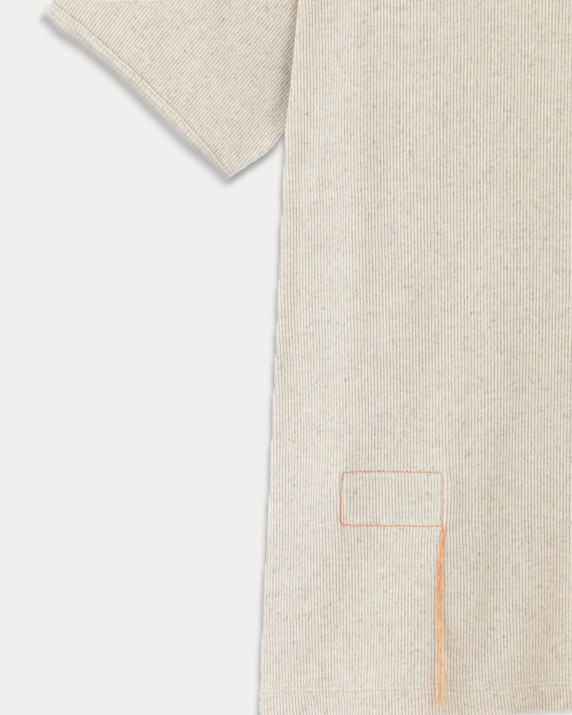 Courtney T-Shirt in Cotone Lino a Coste