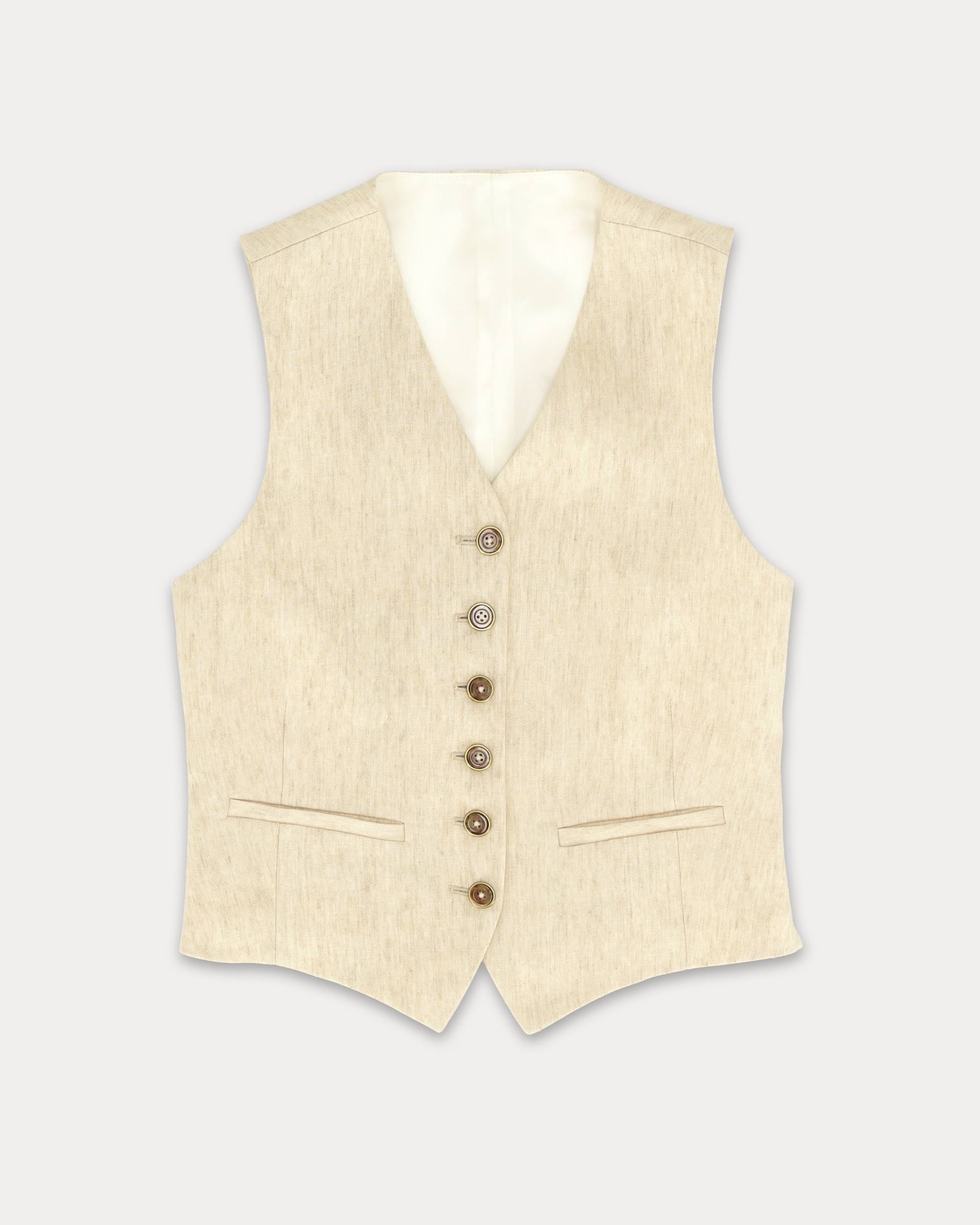 Demi Linen Vest