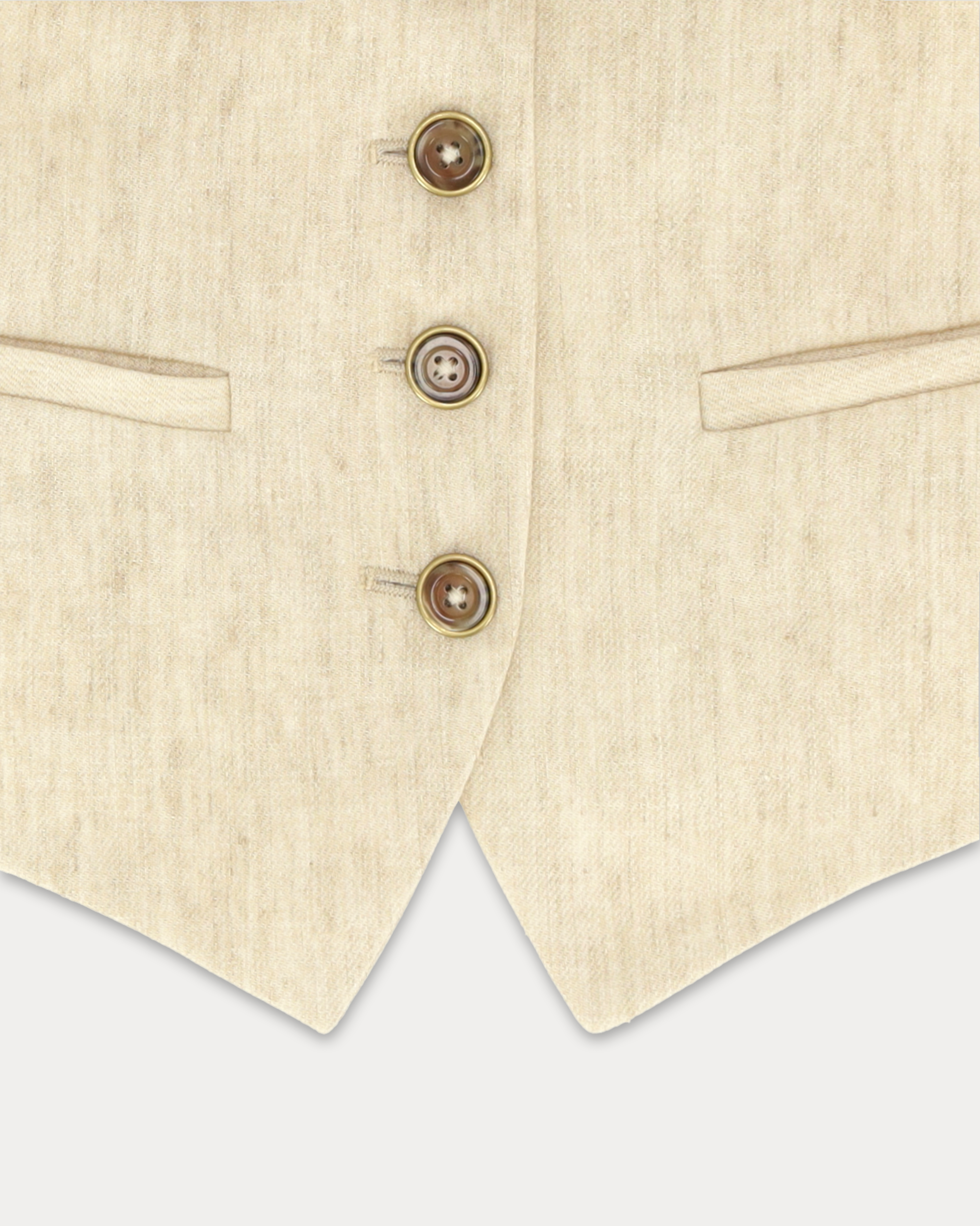 Demi Linen Vest