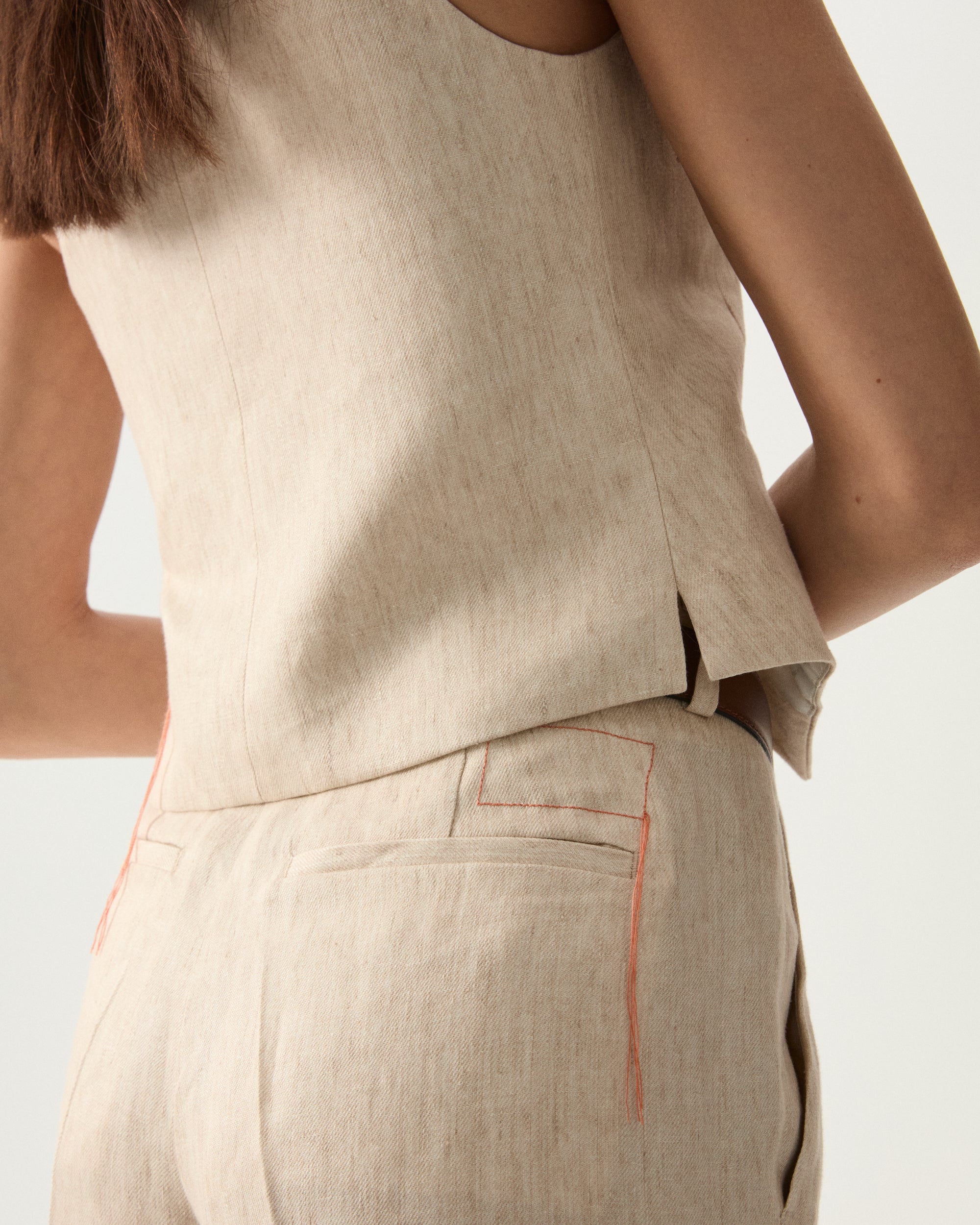 Demi Linen Vest