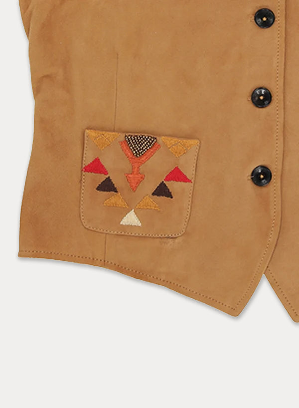 Denise Suede Vest