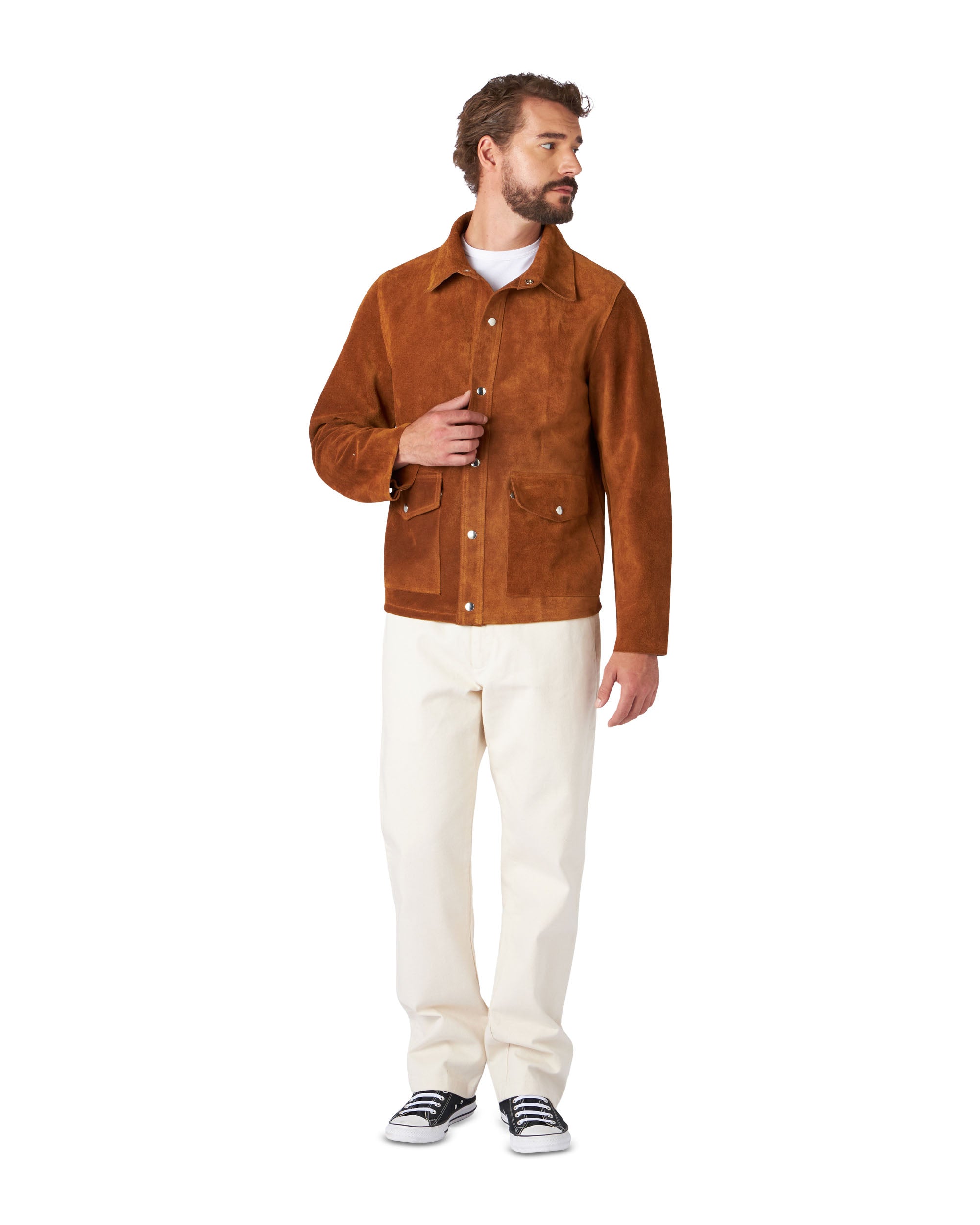 Welder Giacca In Pelle Scamosciata