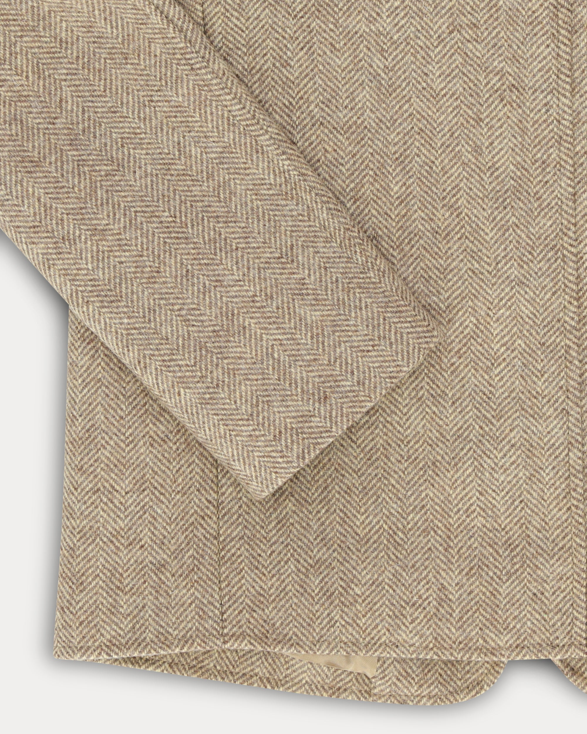Fanny Single-Breasted Herringbone Wool Jacket
