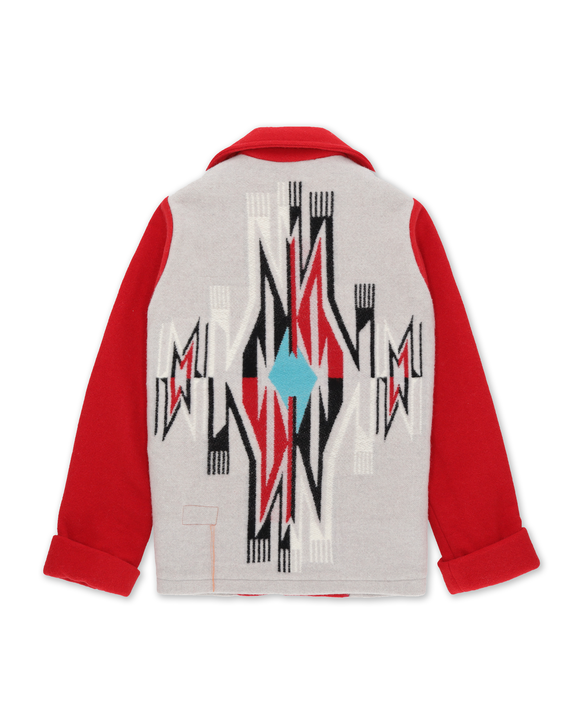 Fearce Giacca Navajo In Misto Lana