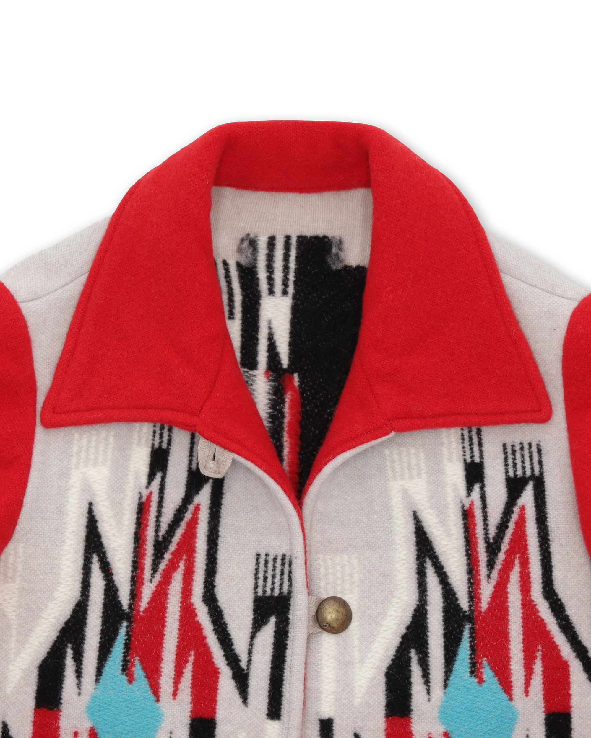 Fearce Giacca Navajo In Misto Lana