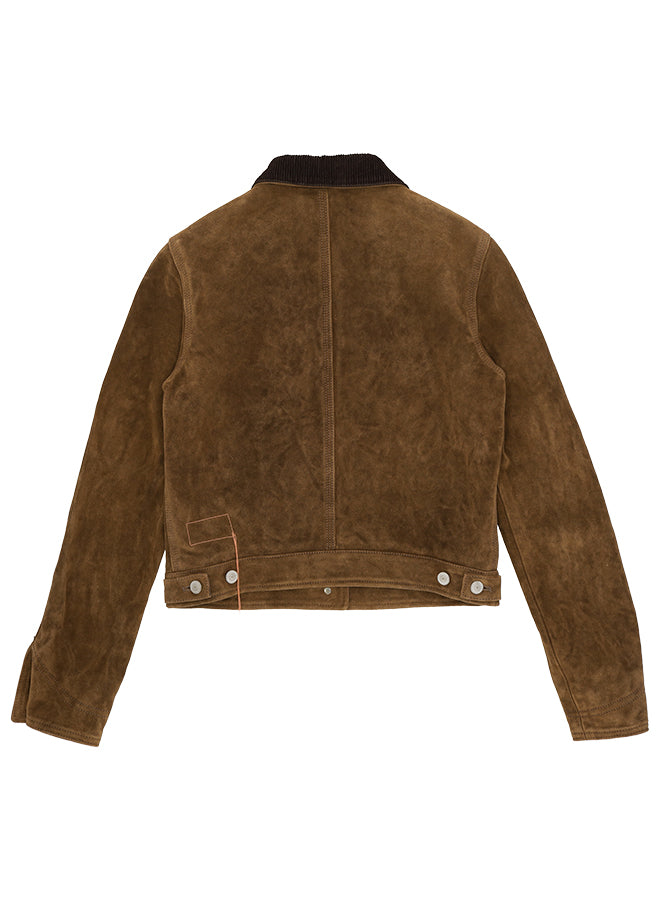 Fedra Giacca In Pelle Scamosciata