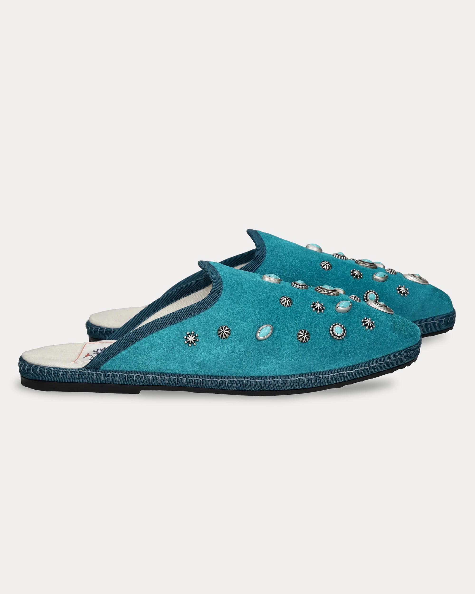 Flap Suede Friulane Slippers