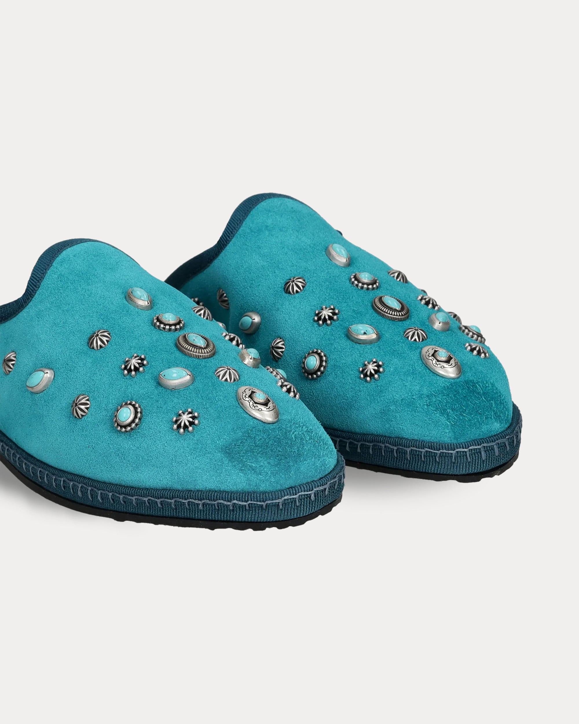 Flap Friulane Sabot In Pelle Scamosciata
