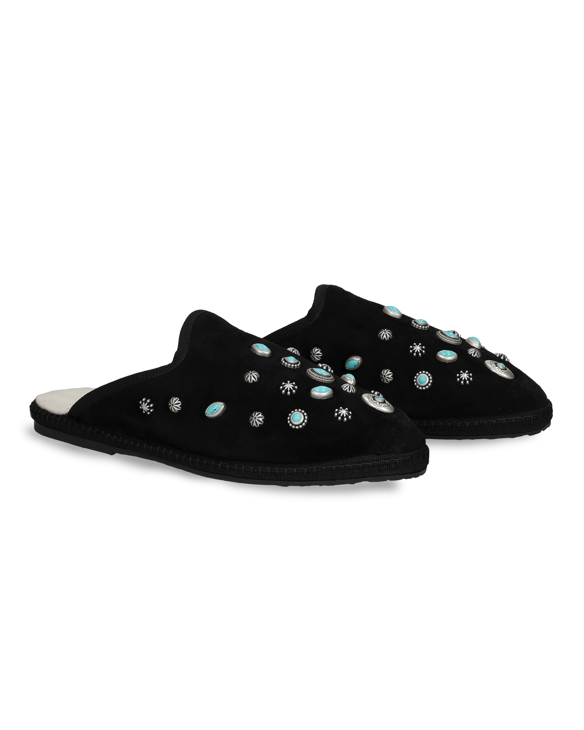 Flap Friulane Sabot In Pelle Scamosciata