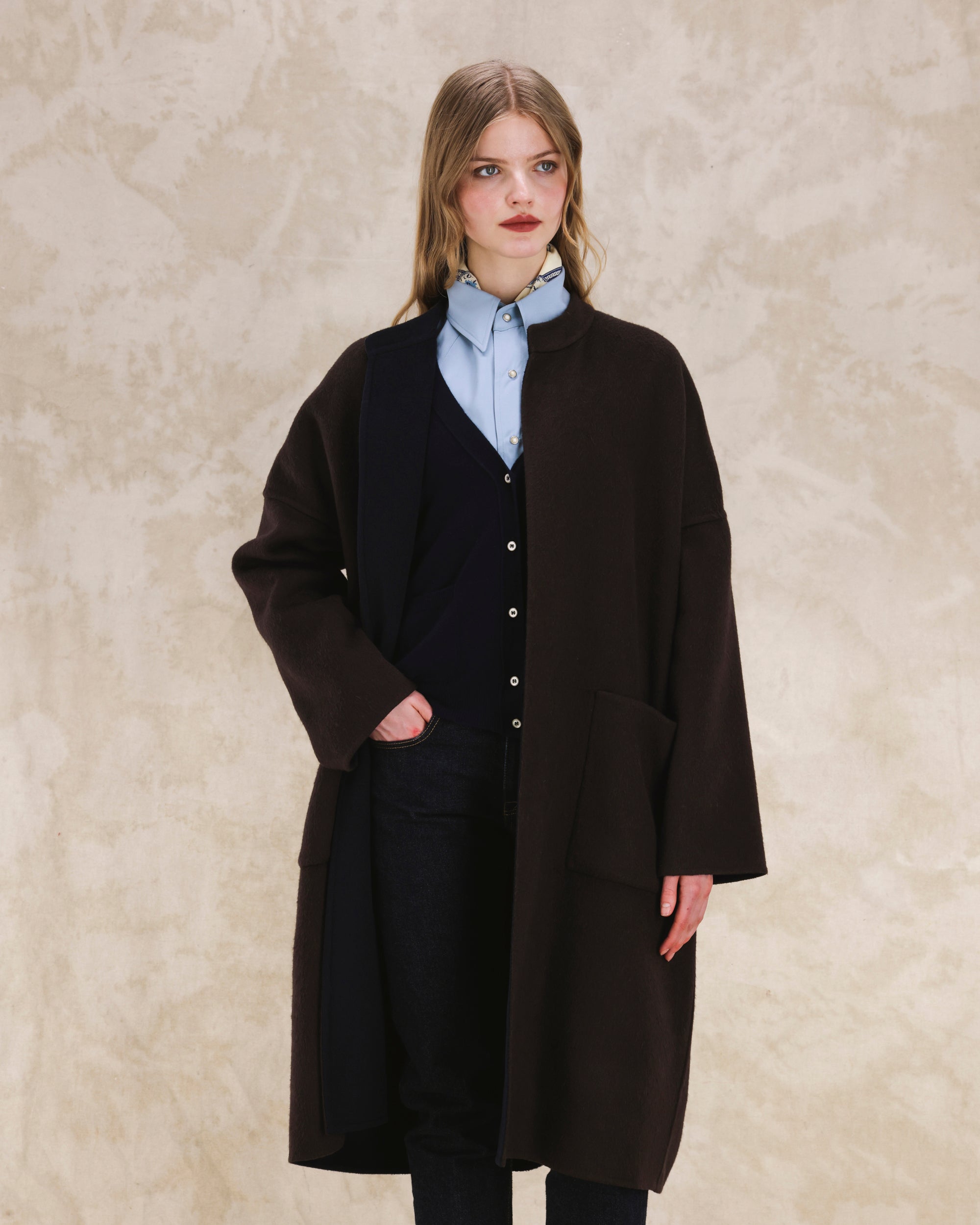 Florence Cappotto In Lana Double
