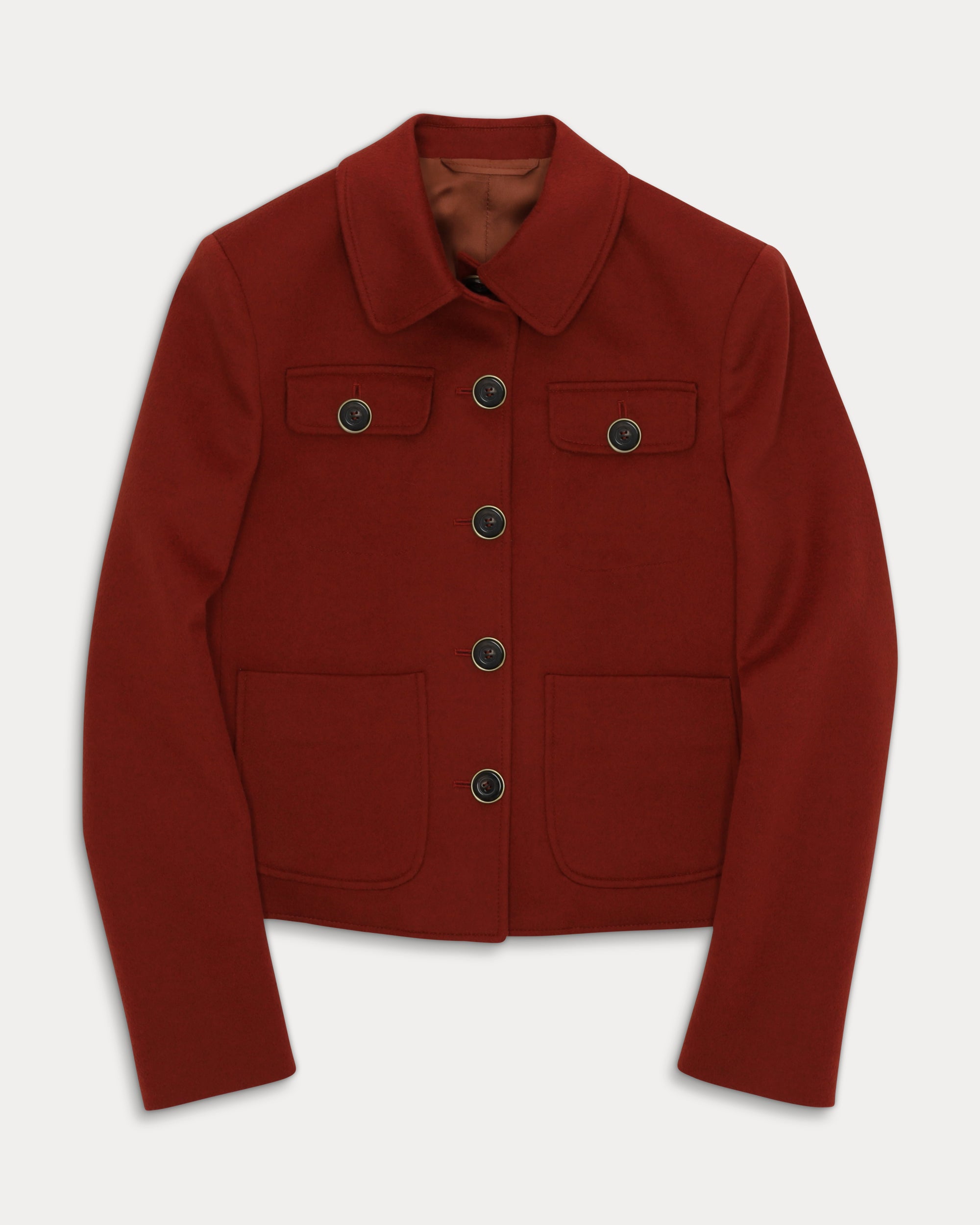 Fortune Cashmere Cropped Jacket