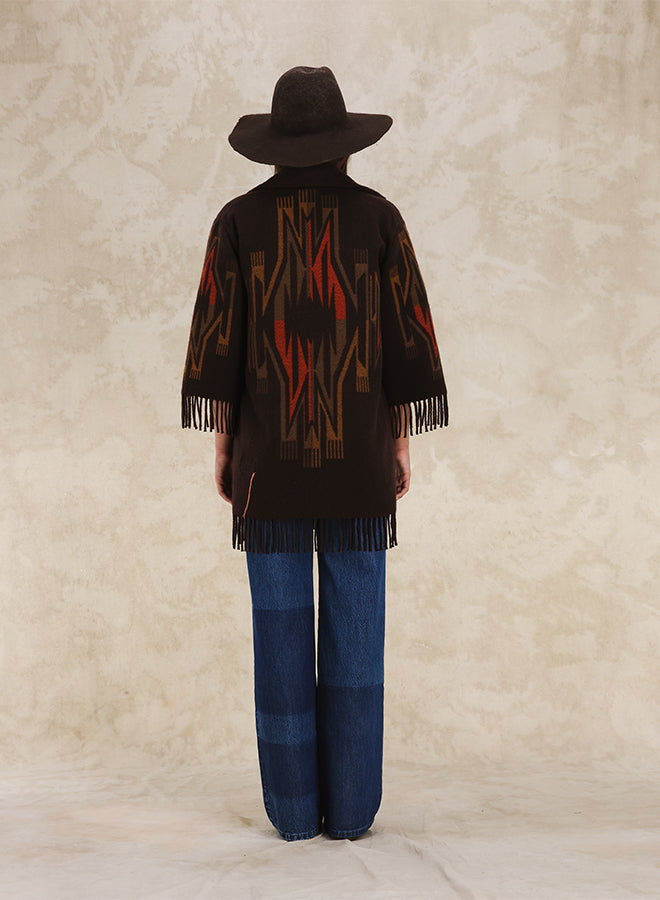 Freya Cardigan Navajo Misto Wool