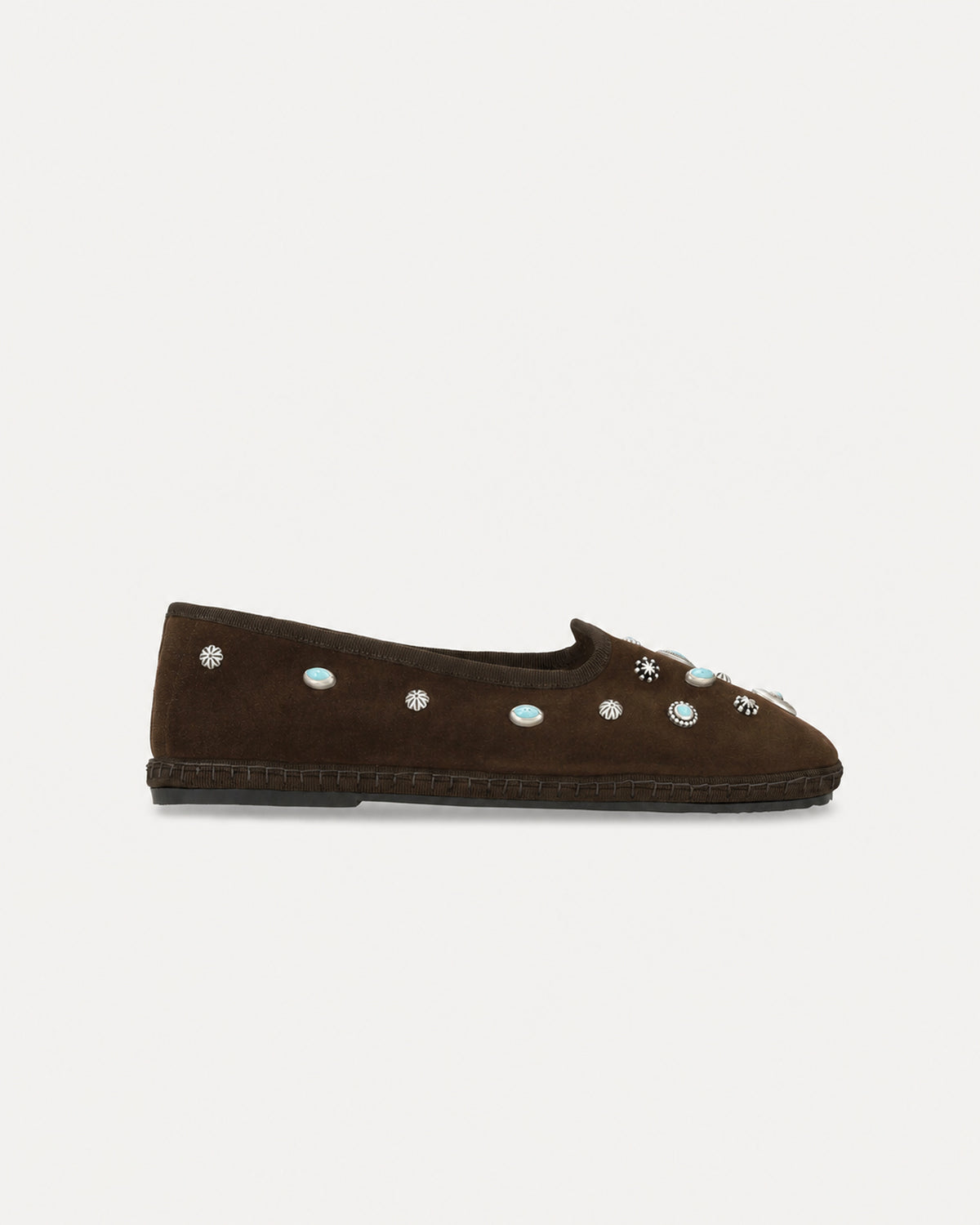 Frutate Suede Friulane with Studs