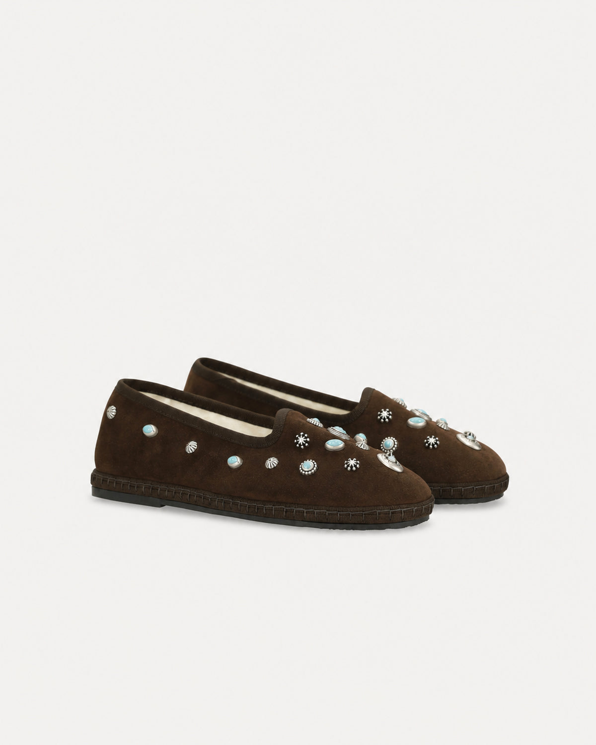 Frutate Suede Friulane with Studs