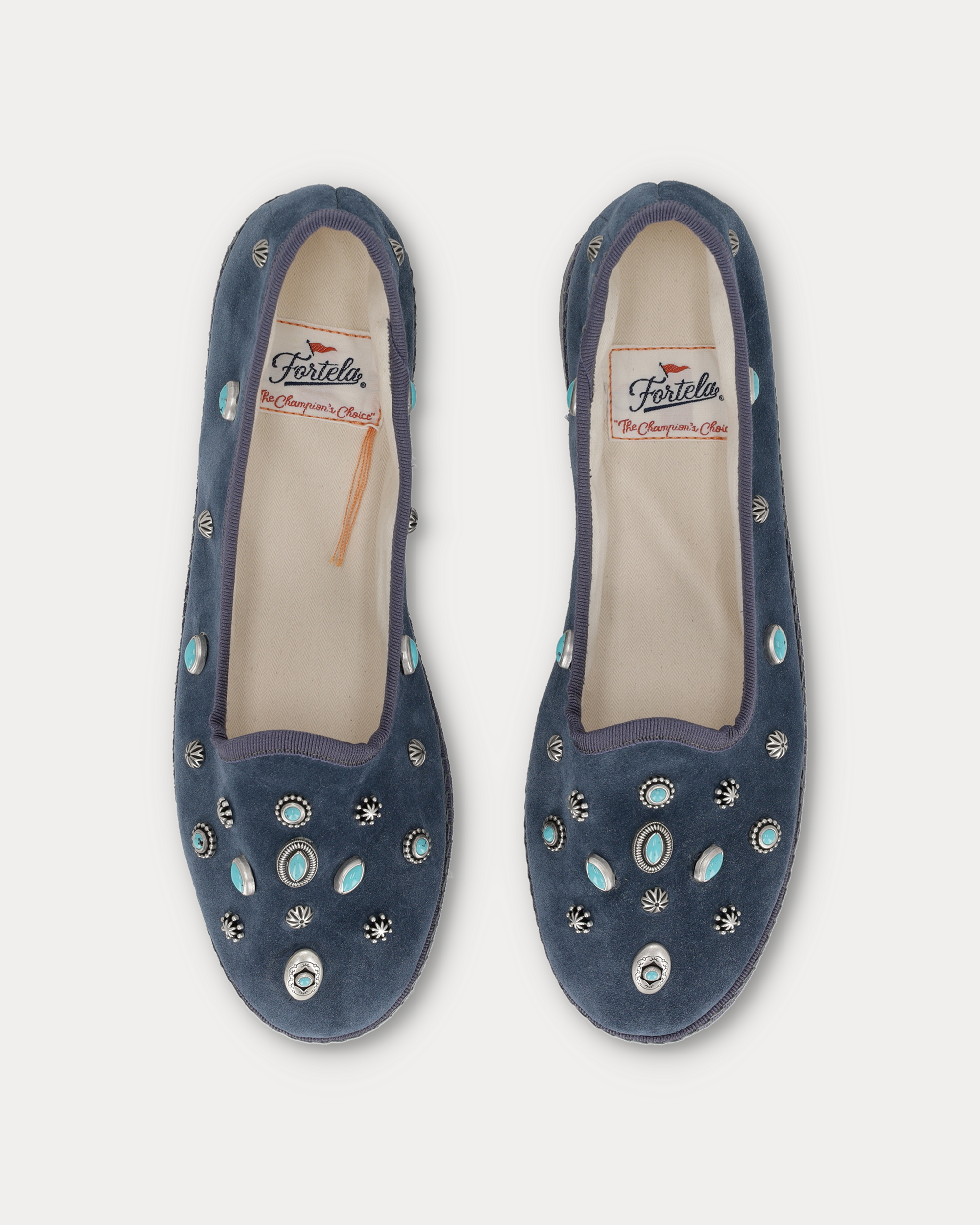 Frutate Friulane In Pelle Scamosciata Con Borchie