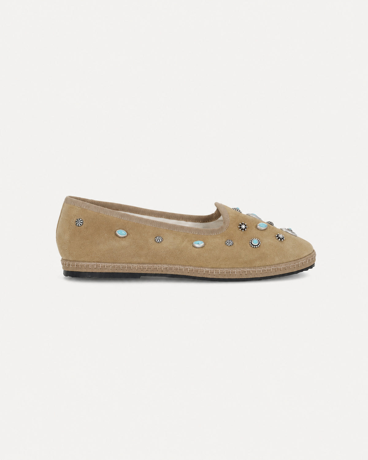 Frutate Suede Friulane with Studs