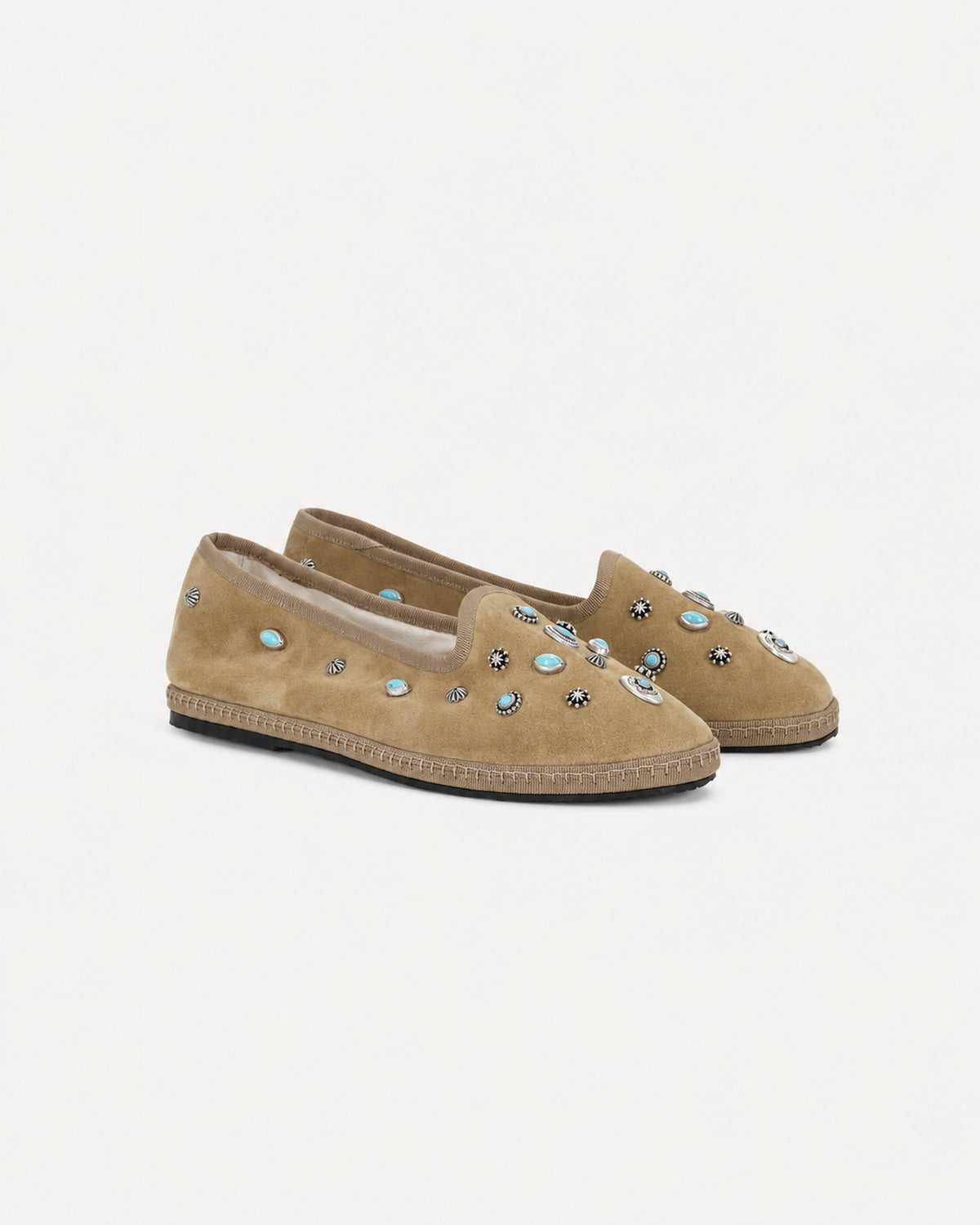 Frutate Suede Friulane with Studs