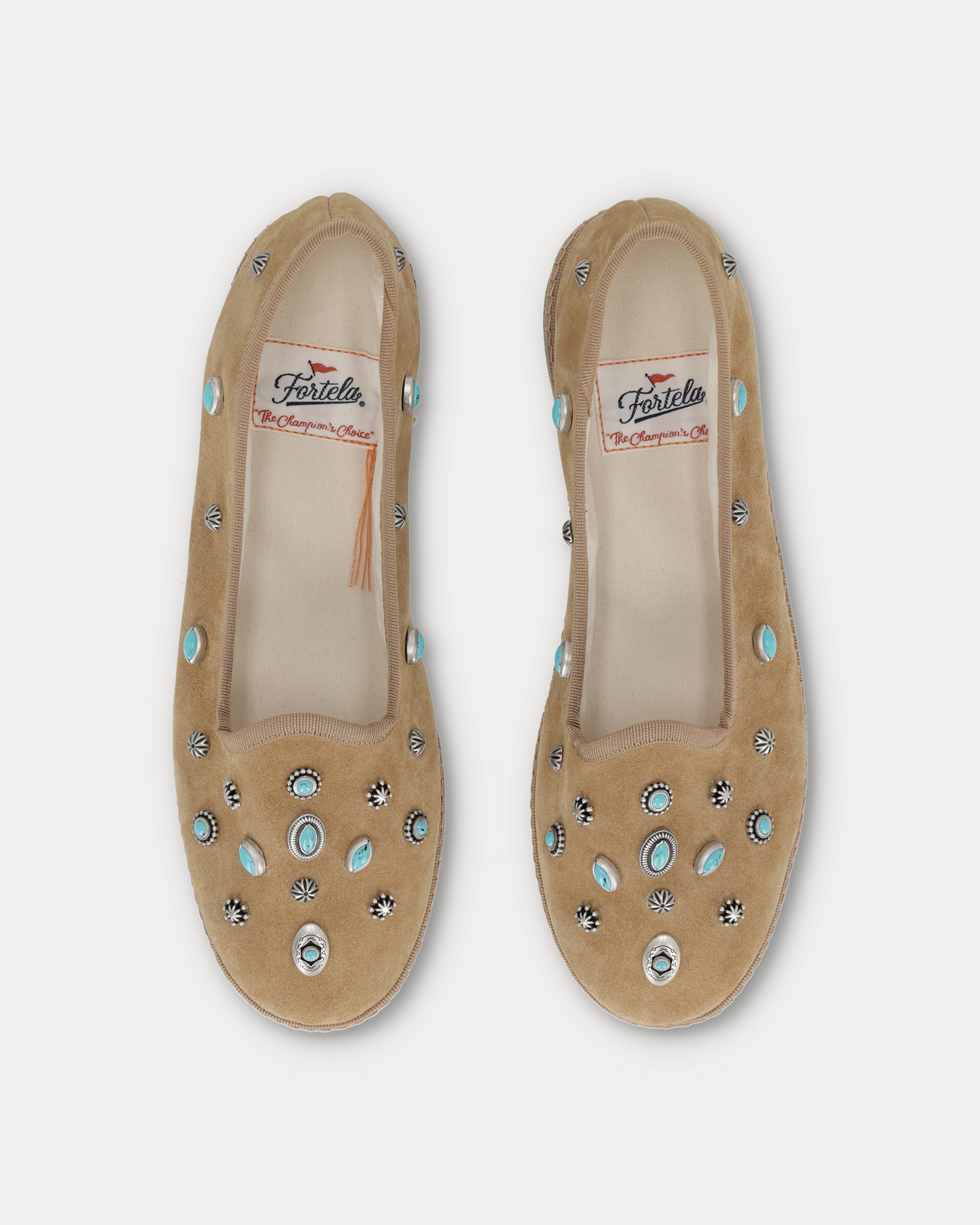 Frutate Friulane In Pelle Scamosciata Con Borchie