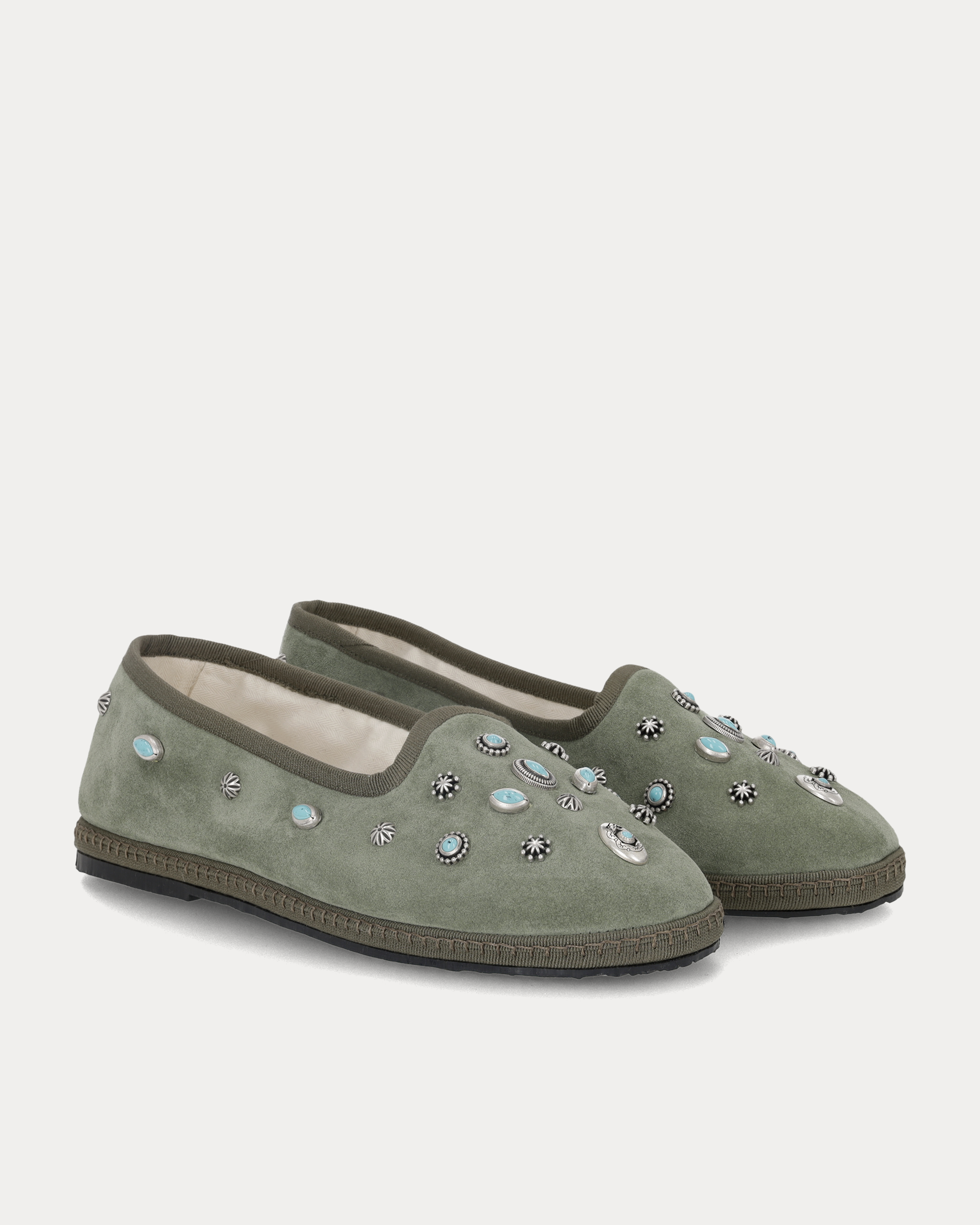 Frutate Friulane In Pelle Scamosciata Con Borchie
