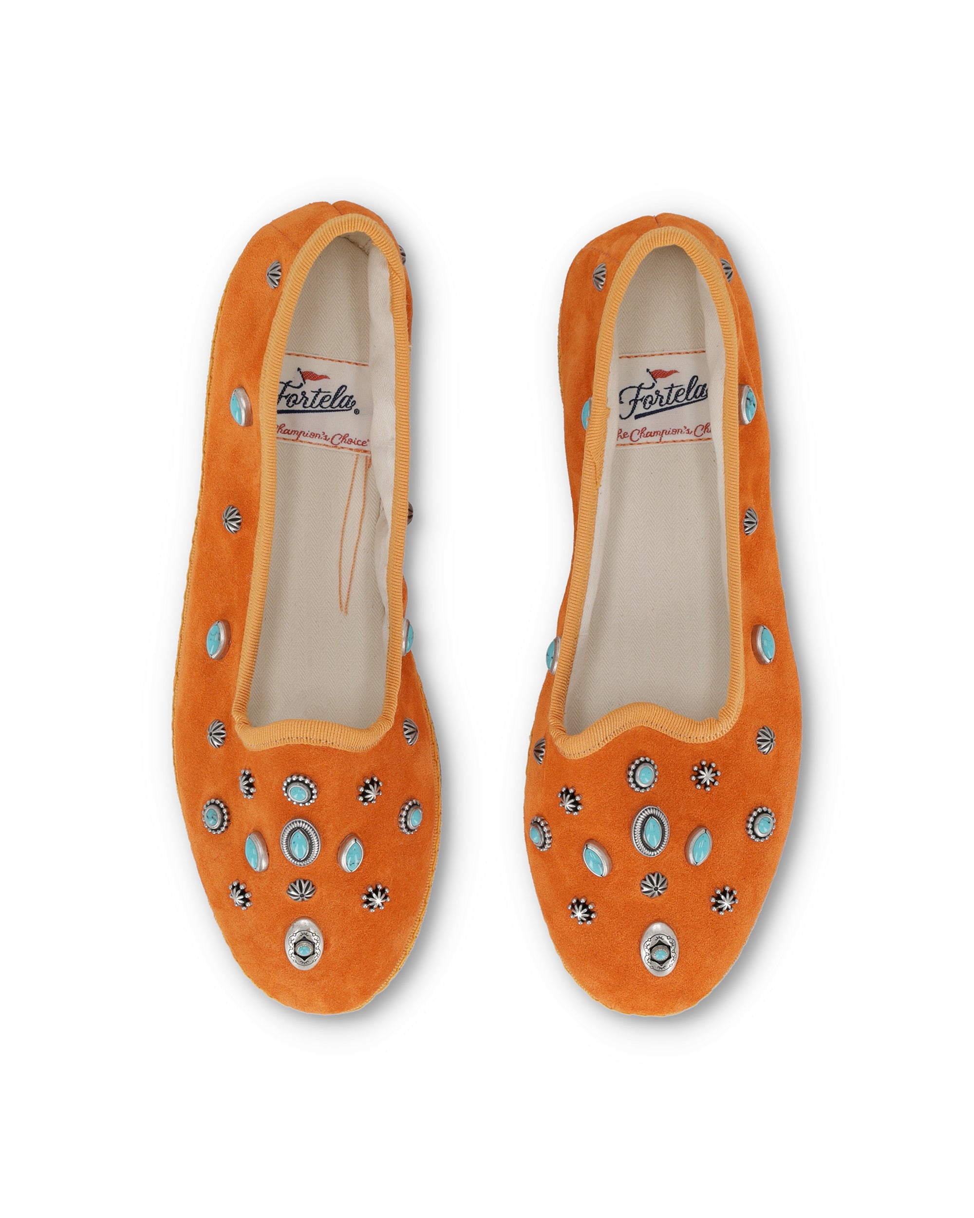 Frutate Friulane In Pelle Scamosciata Con Borchie