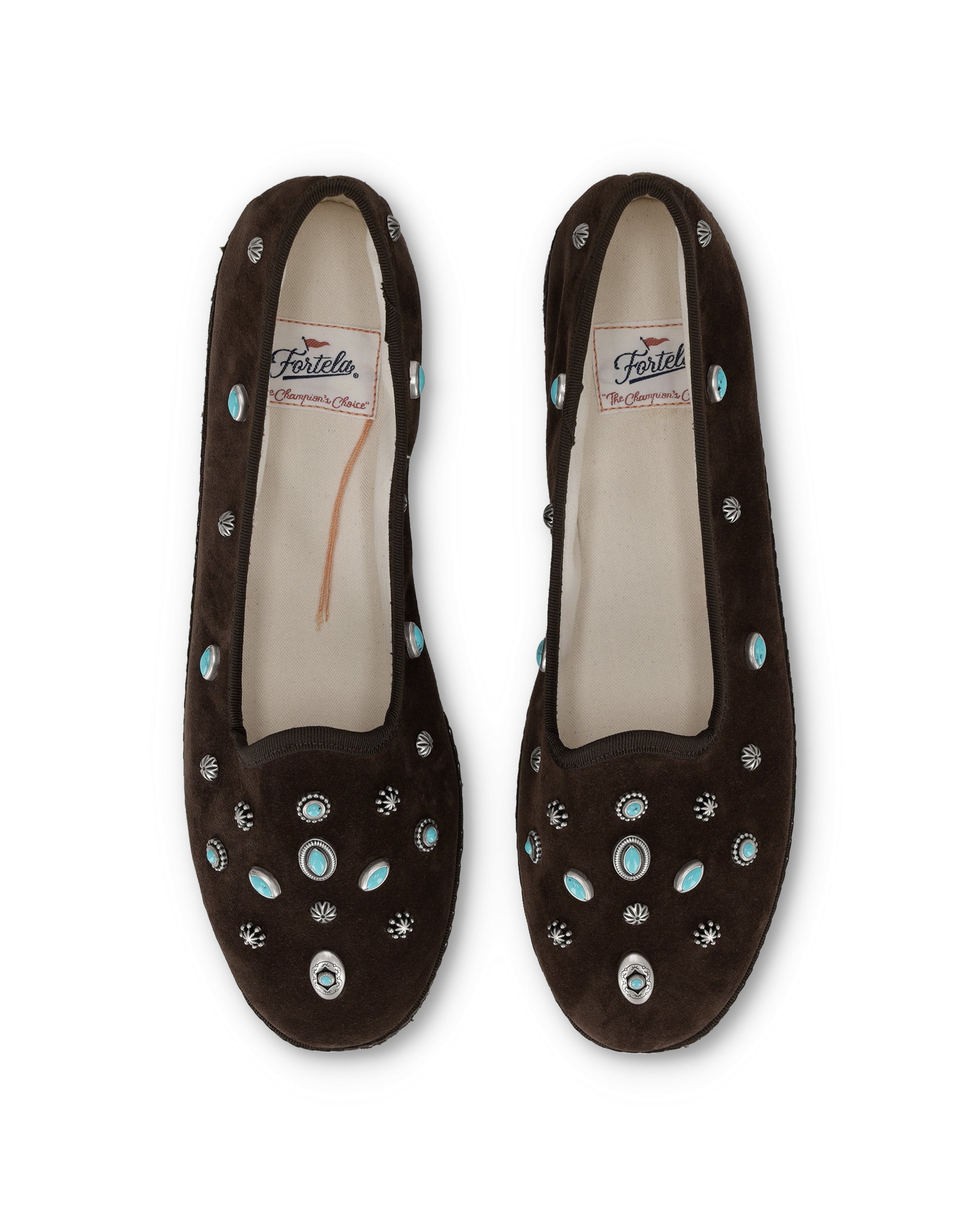 Frutate Friulane In Pelle Scamosciata Con Borchie